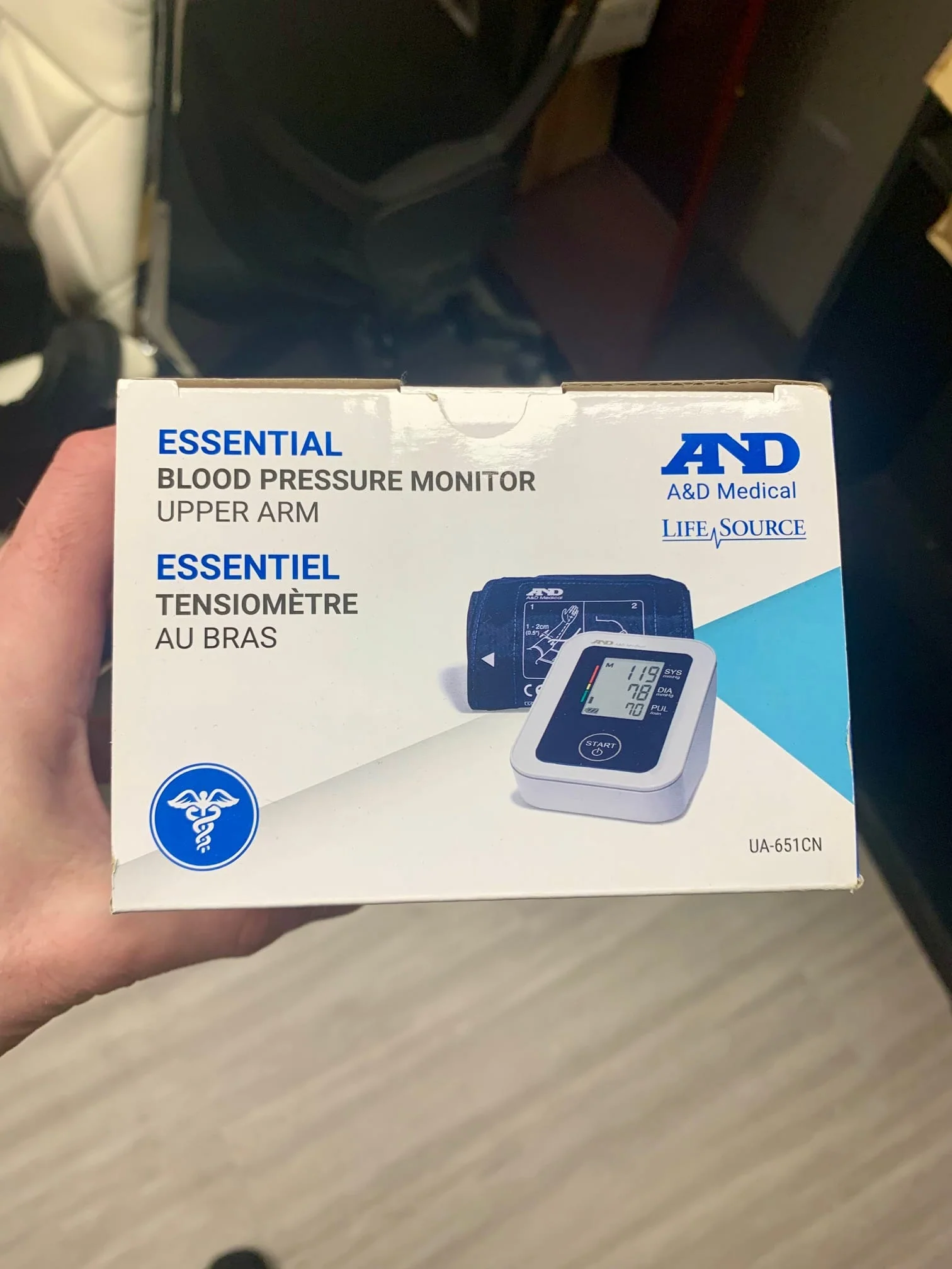 A&D Medical Blood Pressure Monitor – Clinically Validated – Sealed in Box - Image 3
