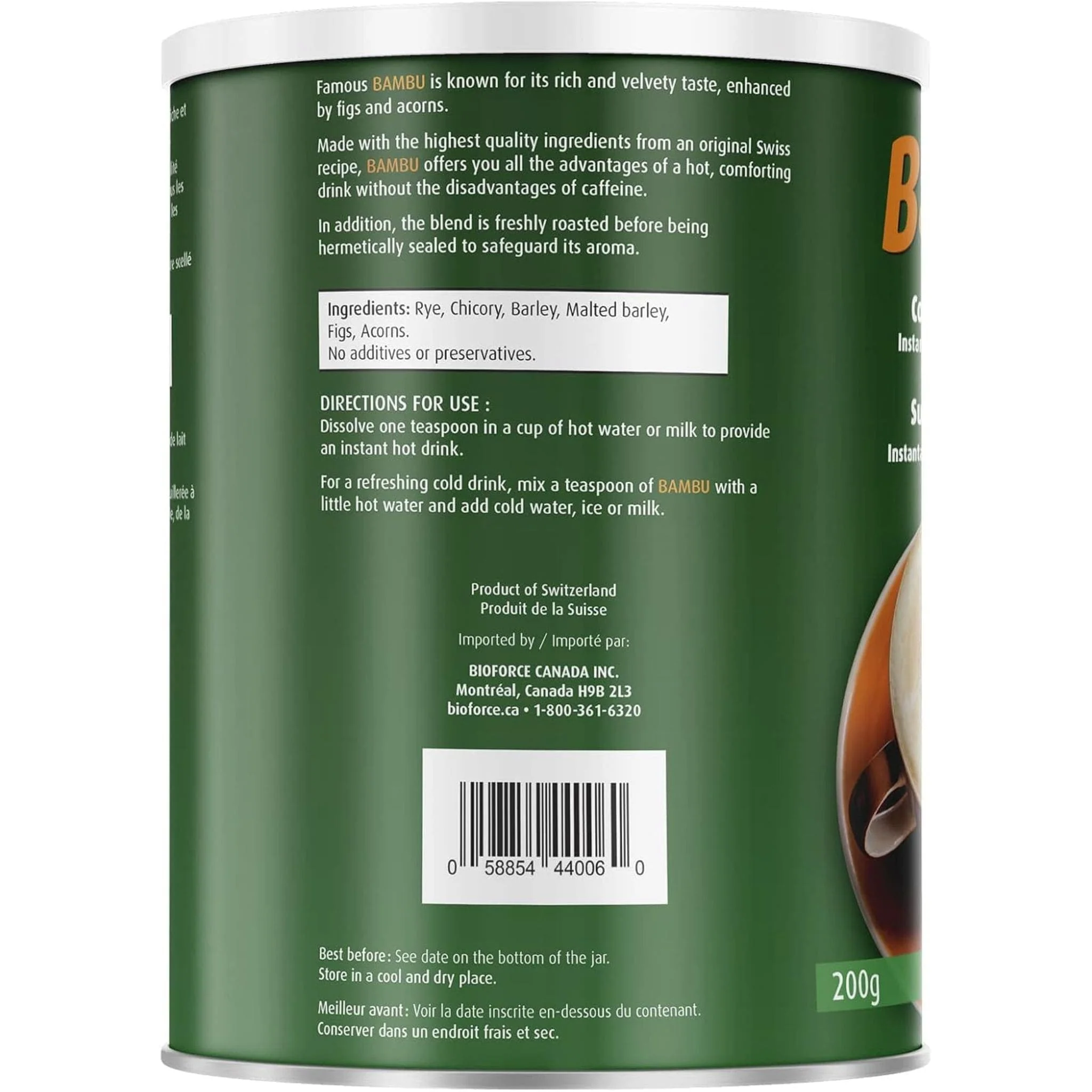 A. Vogel Bambu Instant Coffee Substitute - Image 3