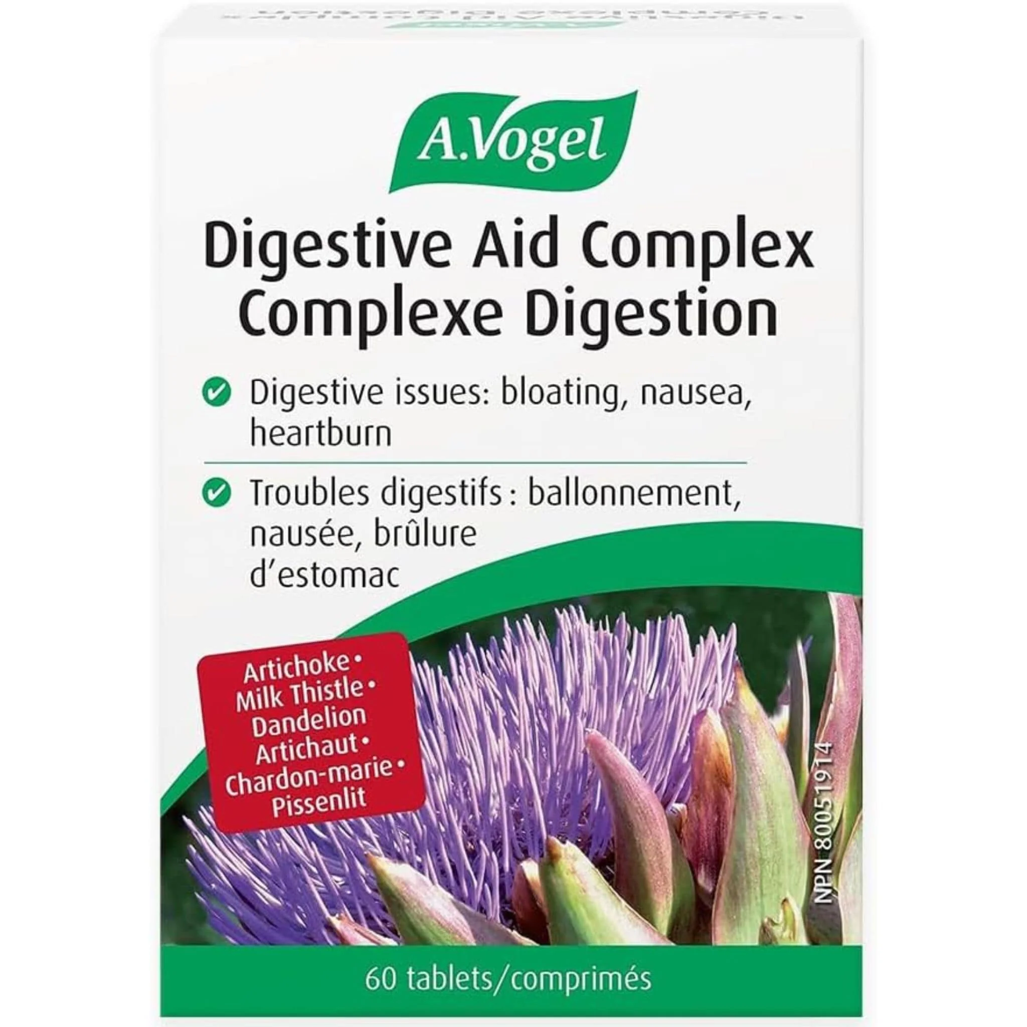 A. Vogel Digestive Aid Complex, 60 Tablets
