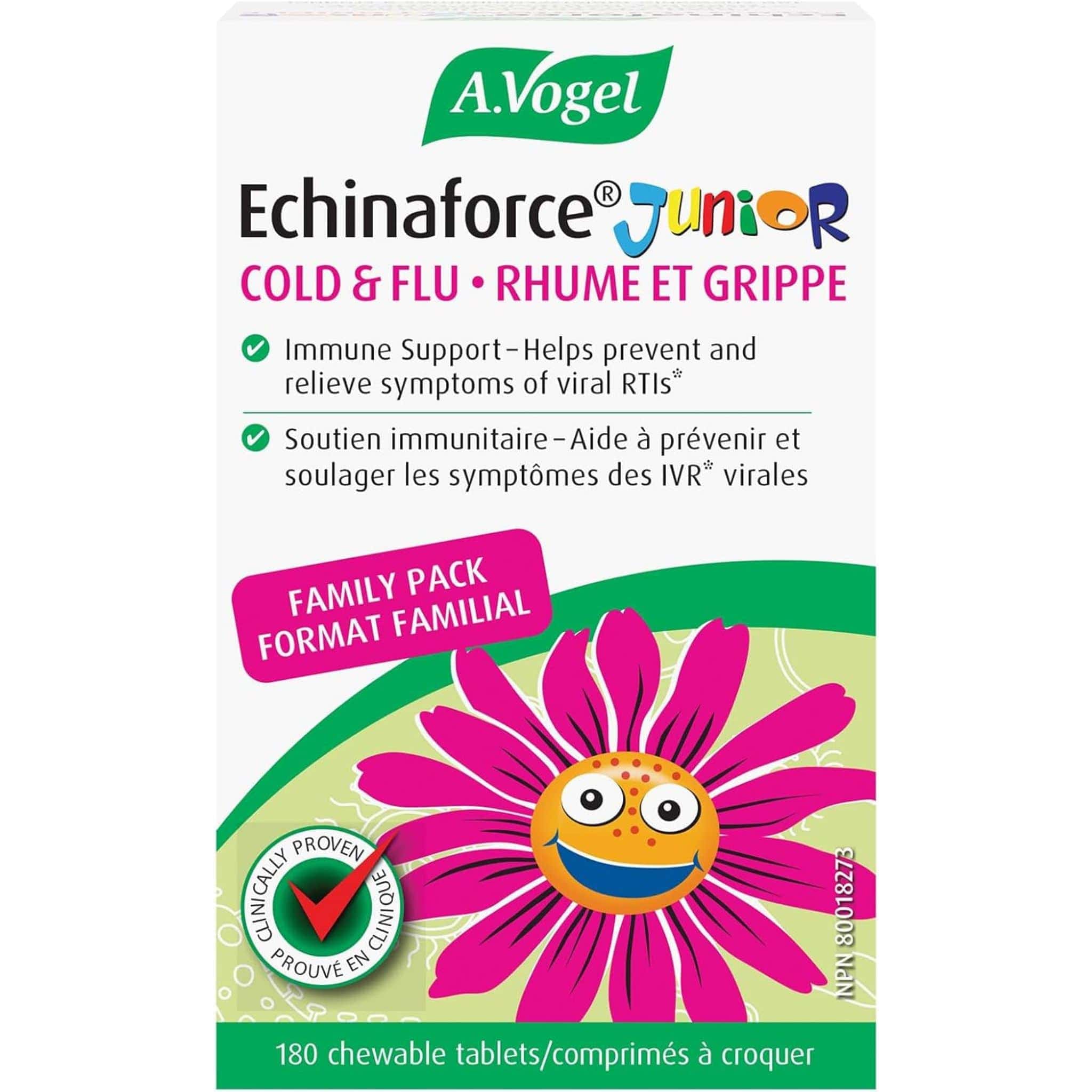 A. Vogel Echinaforce Junior Echinacea, Cold and Flu Prevention and Treatment for Kids, Chewable/Dissolving Tablets - Image 8