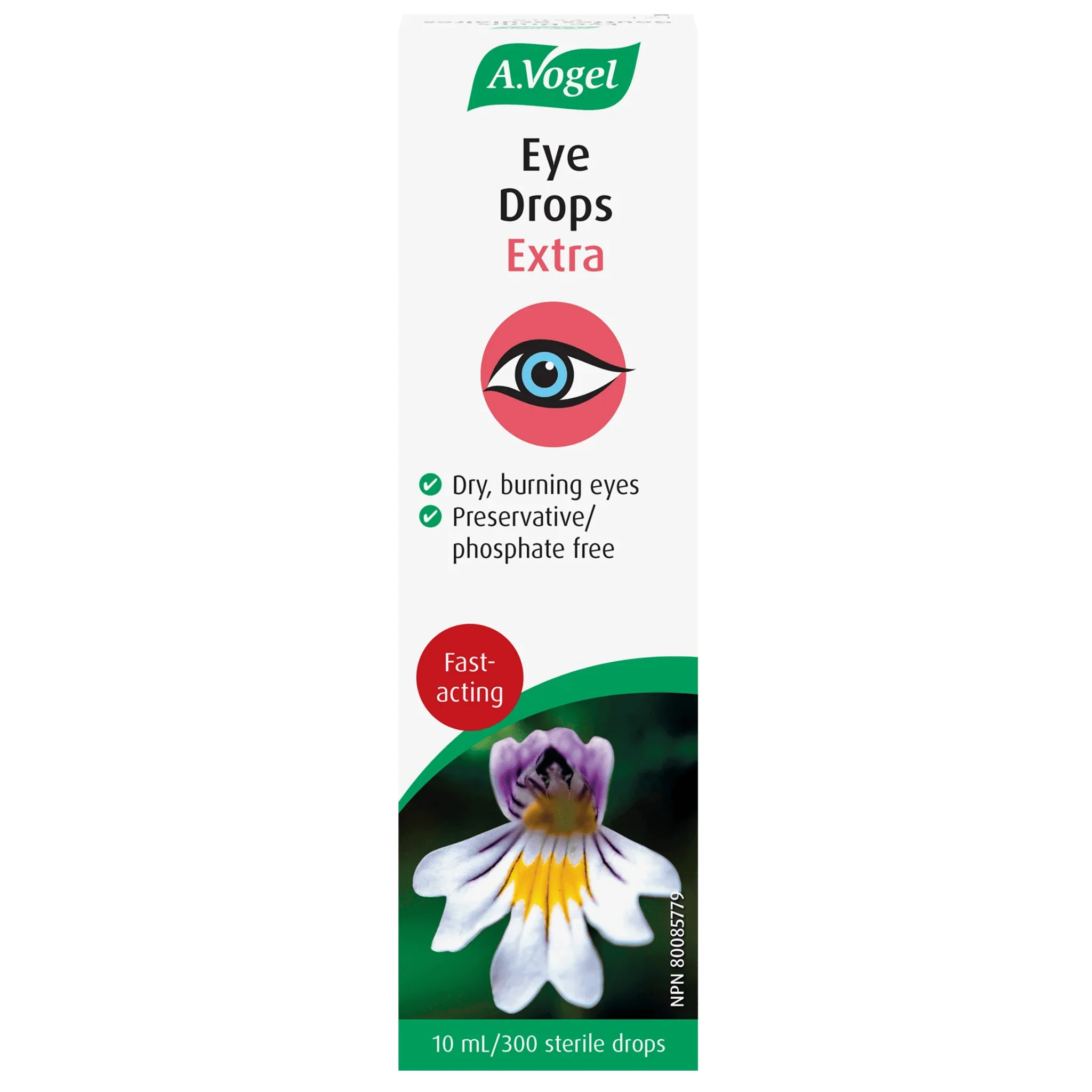 A.Vogel Eye Drops Extra, Dry Eye Relief with Hyaluronic Acid and Eye Bright, 10ml