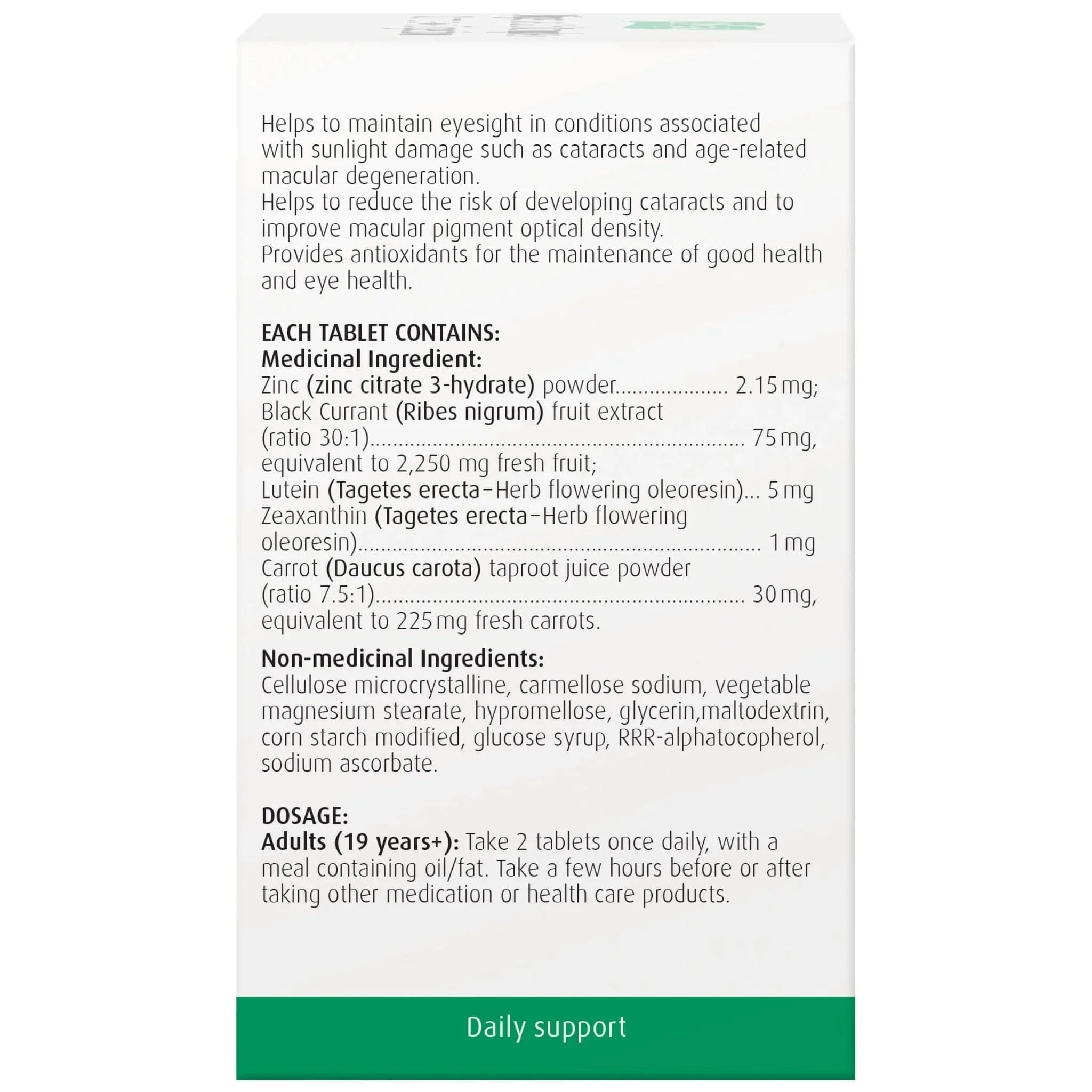 A. Vogel Sharp Vision, 60 Tablets - Image 2