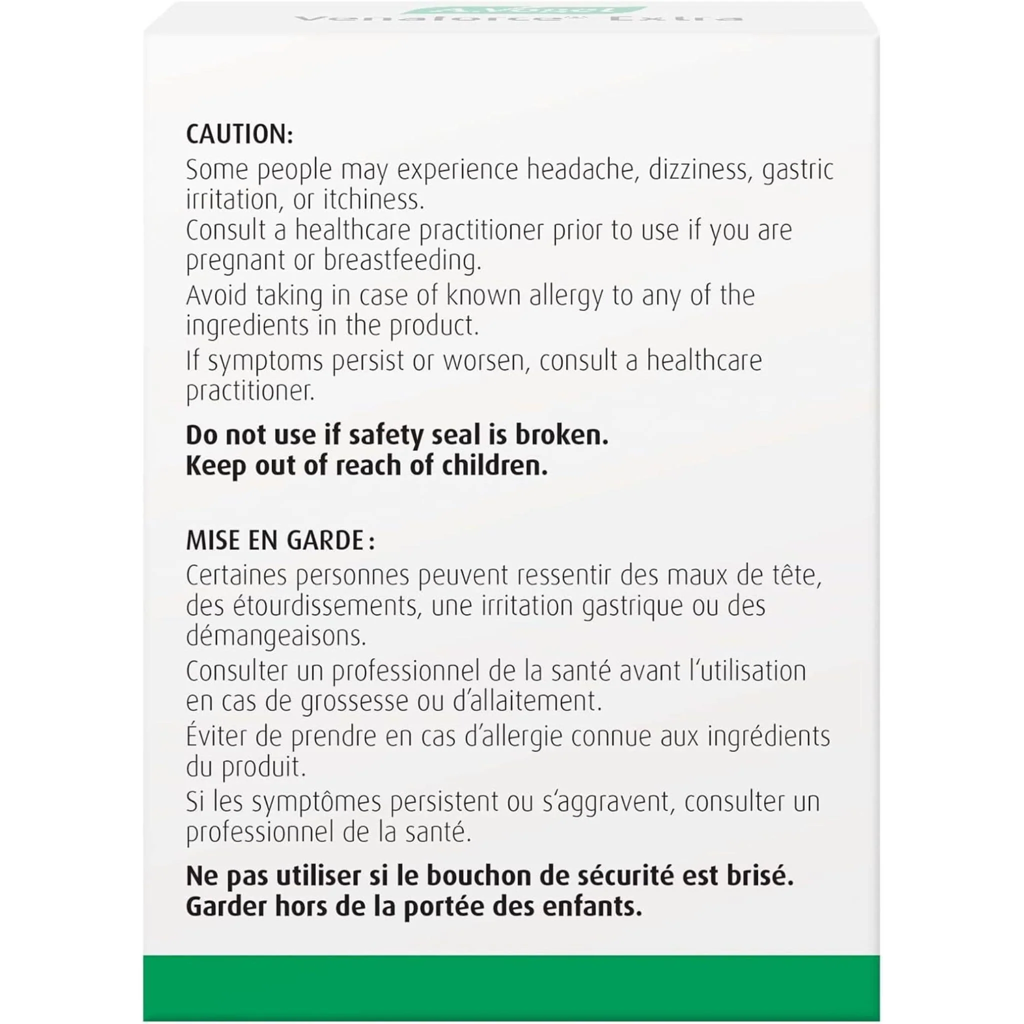 A. Vogel Venaforce Extra, Helps with hemorroids and varicose veins, 30 Tablets - Image 2