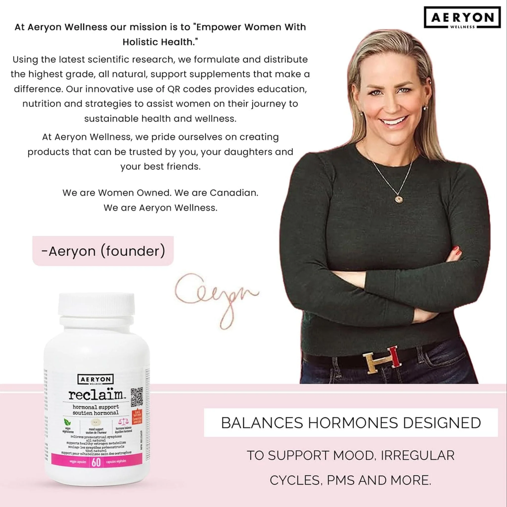 Aeryon Wellness Reclaim, Hormone Support - Image 12