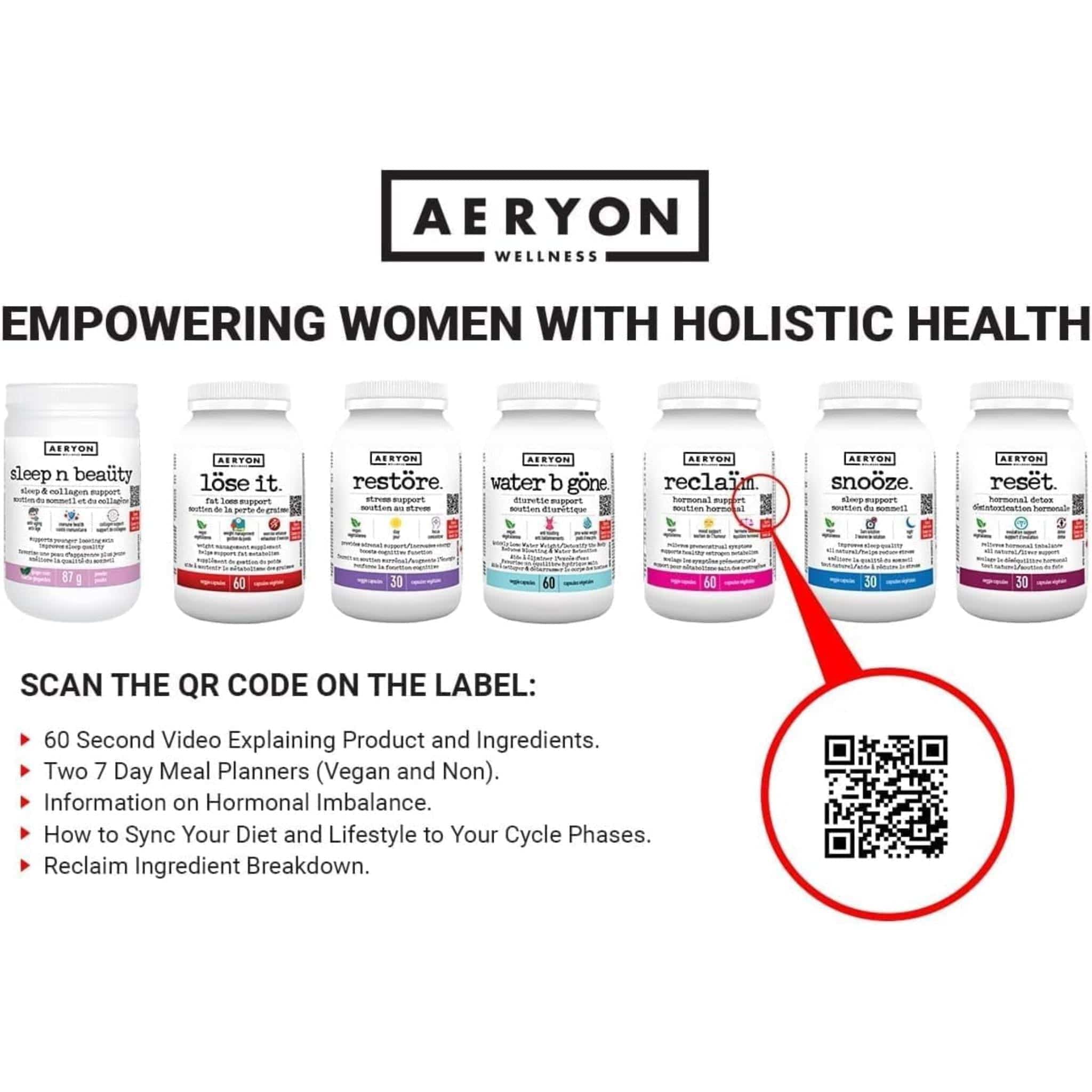 Aeryon Wellness Reclaim, Hormone Support - Image 6