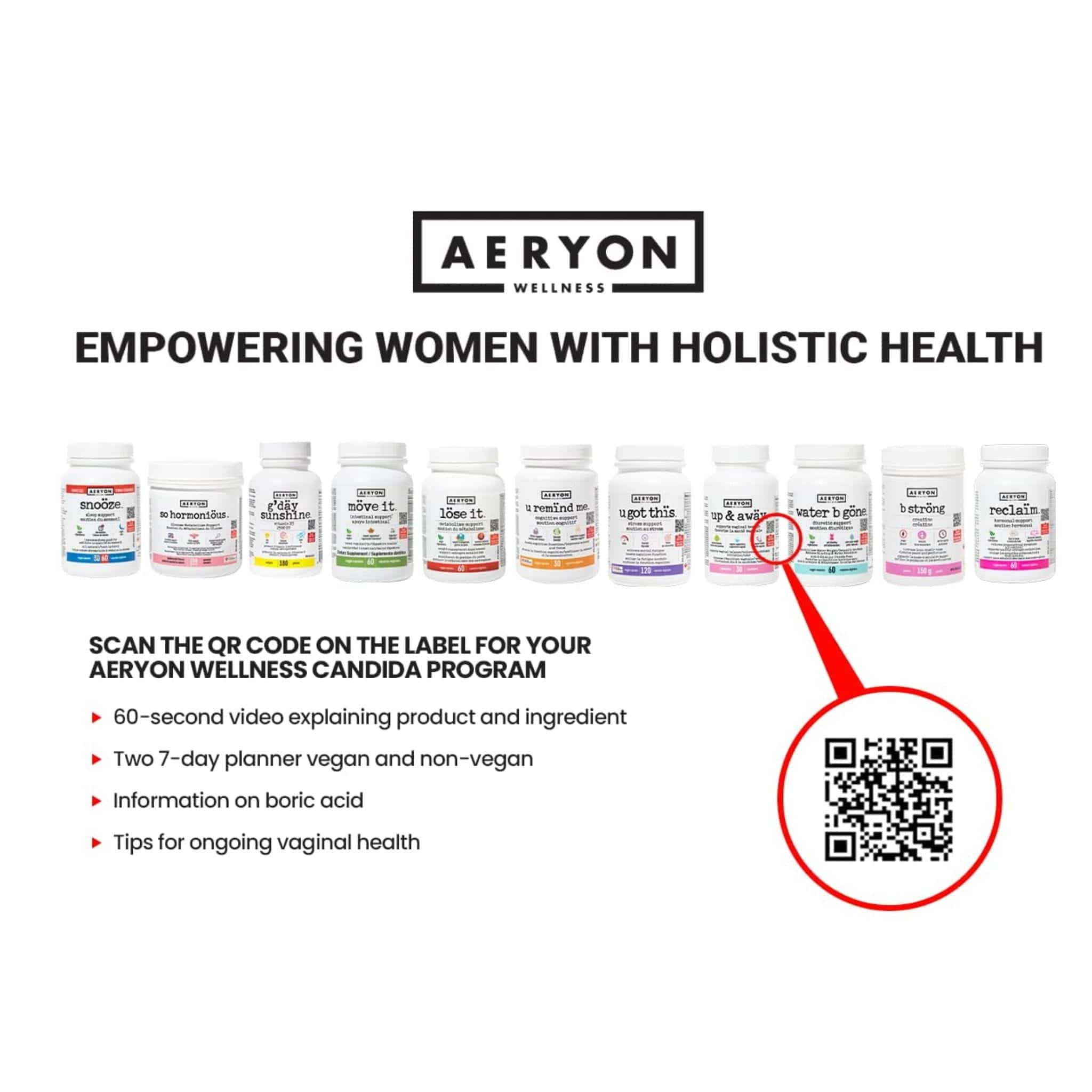 Aeryon Wellness Up & Away, Boric Acid For Vaginal Support - Image 5