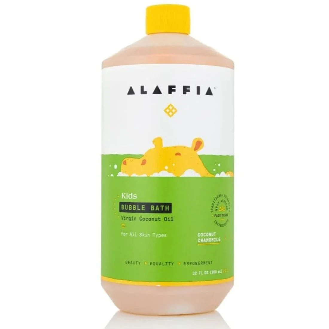 Alaffia Kids Bubble Bath, All skin types, 950ml - Image 2
