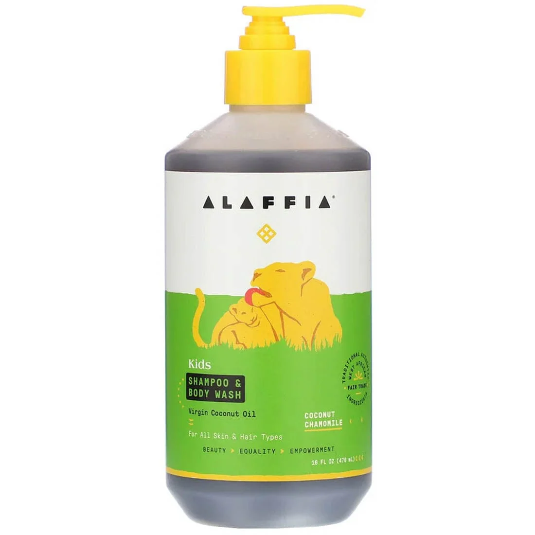 Alaffia Baby and Kids Shampoo and Body Wash, 476ml - Image 2