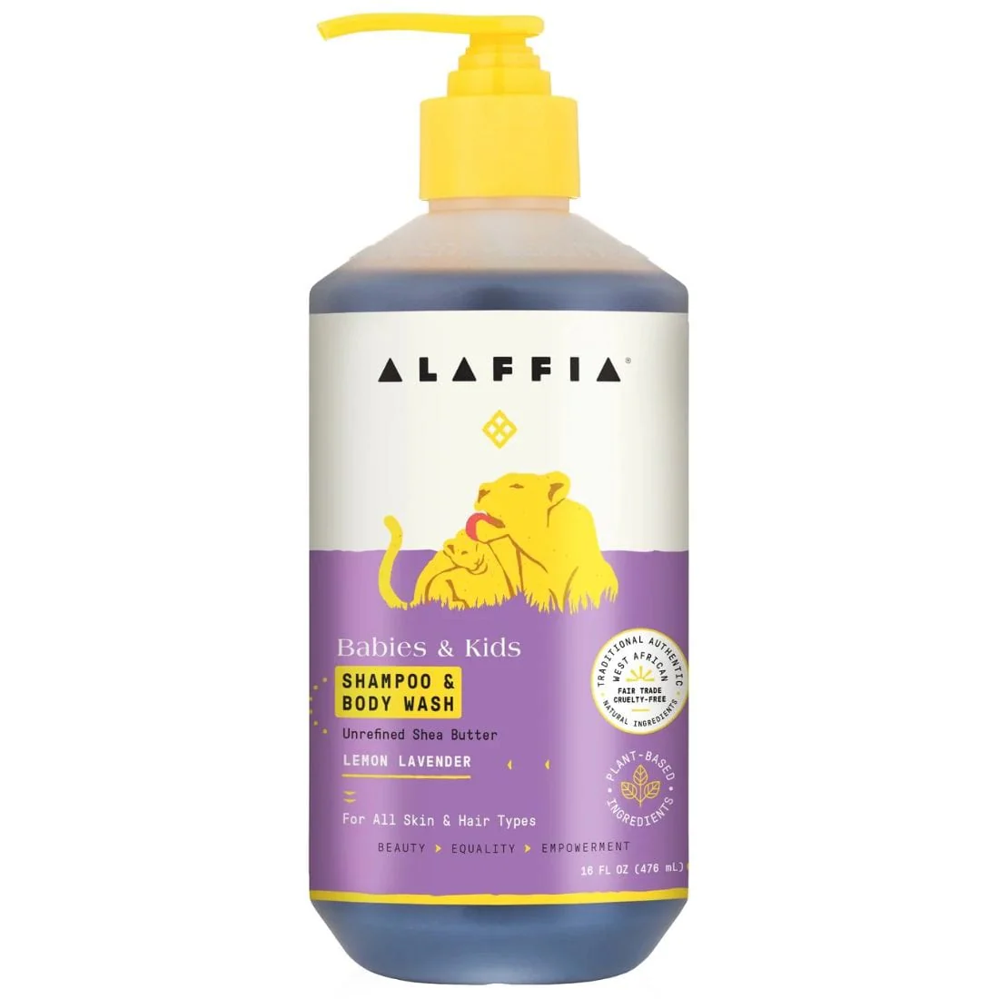 Alaffia Baby and Kids Shampoo and Body Wash, 476ml - Image 4