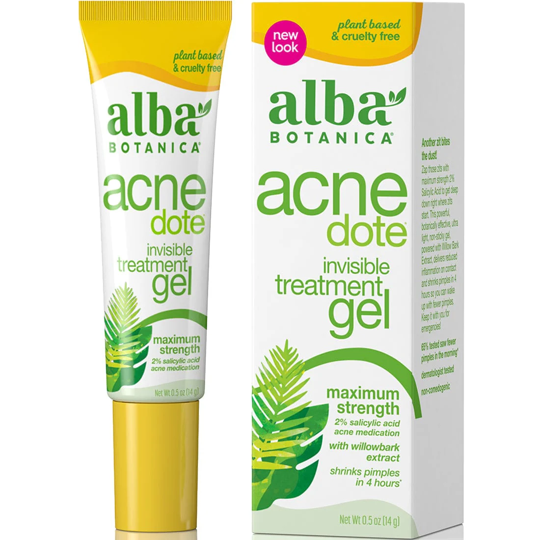 Alba Botanica ACNEdote Invisible Treatment Gel, 14g