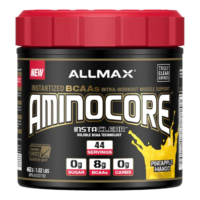 Allmax Aminocore BCAA Powder, Instantized Clear Amino Muscle Support CLEARANCE 50% Off Final Sale - Image 10