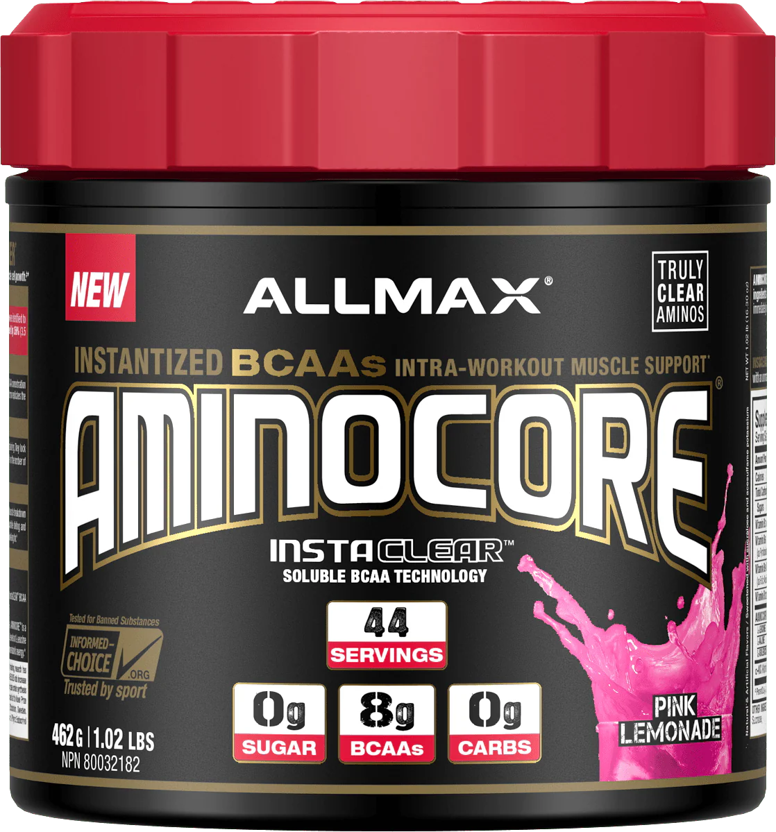 Allmax Aminocore BCAA Powder, Instantized Clear Amino Muscle Support CLEARANCE 50% Off Final Sale - Image 13