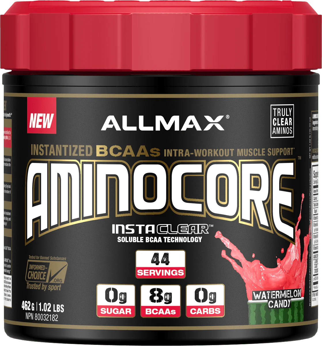 Allmax Aminocore BCAA Powder, Instantized Clear Amino Muscle Support CLEARANCE 50% Off Final Sale - Image 19