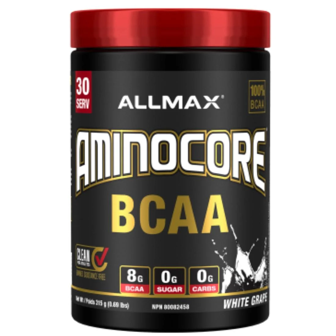 Allmax Aminocore BCAA Powder, Instantized Clear Amino Muscle Support CLEARANCE 50% Off Final Sale - Image 23