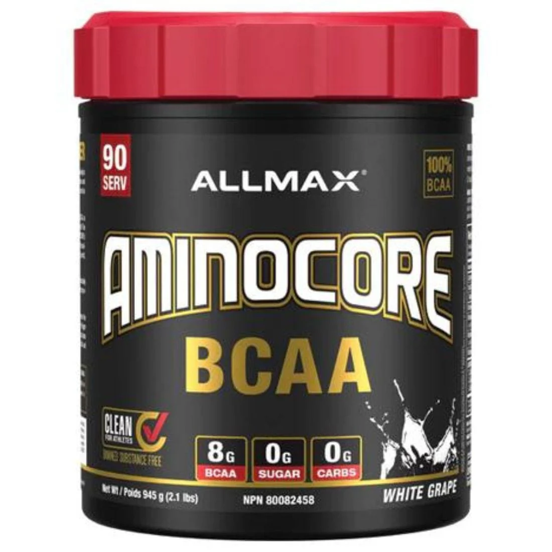Allmax Aminocore BCAA Powder, Instantized Clear Amino Muscle Support CLEARANCE 50% Off Final Sale - Image 24