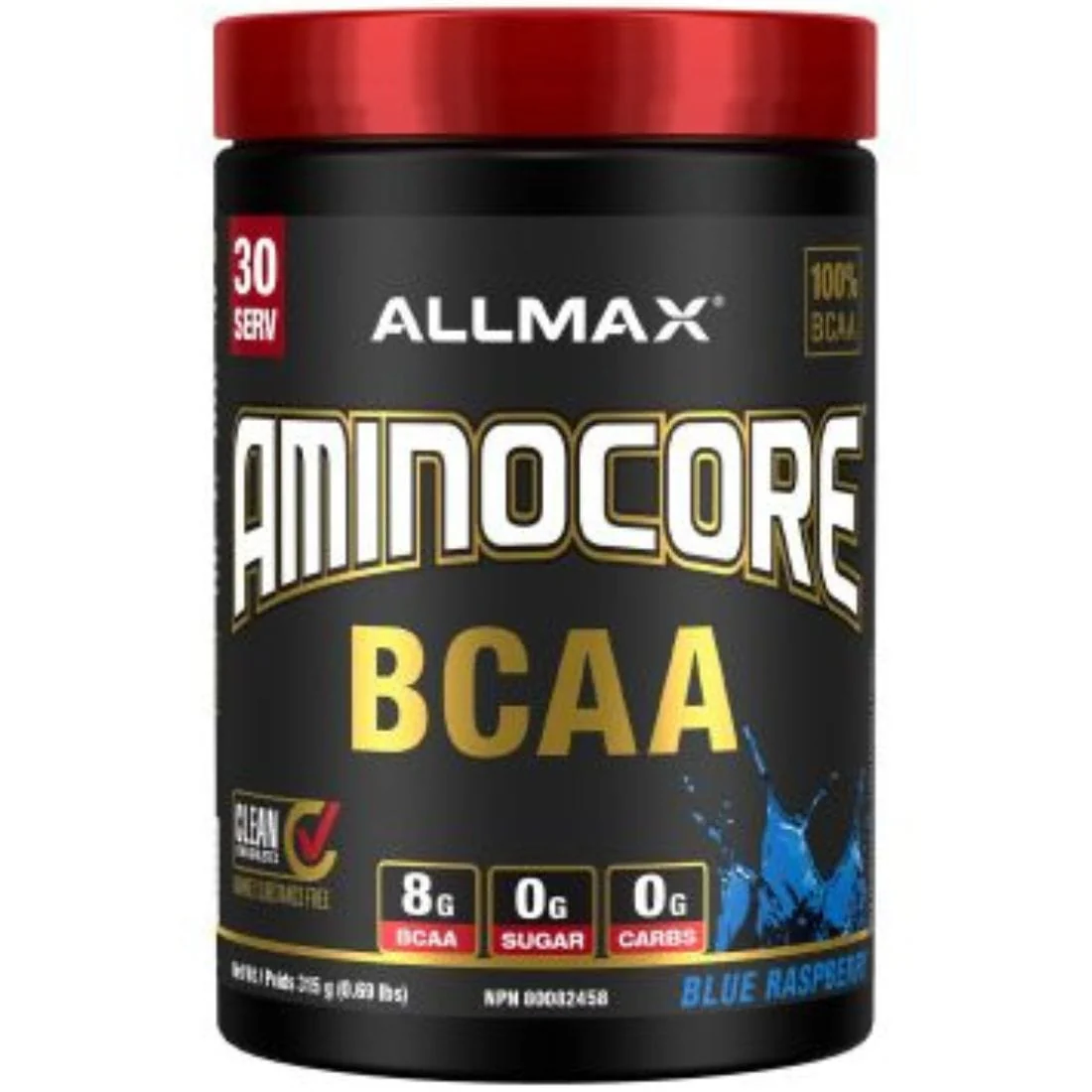 Allmax Aminocore BCAA Powder, Instantized Clear Amino Muscle Support CLEARANCE 50% Off Final Sale - Image 3
