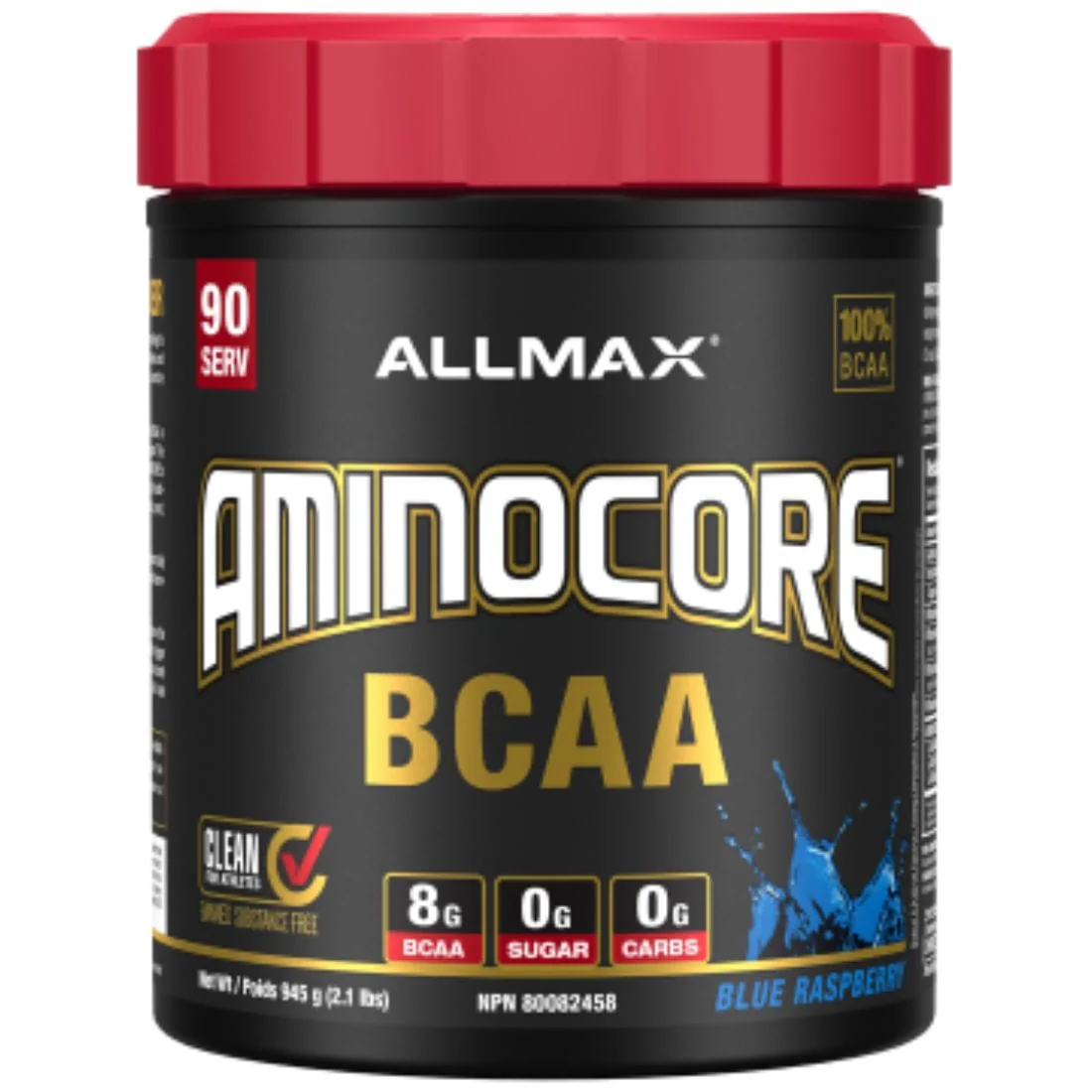 Allmax Aminocore BCAA Powder, Instantized Clear Amino Muscle Support CLEARANCE 50% Off Final Sale - Image 4