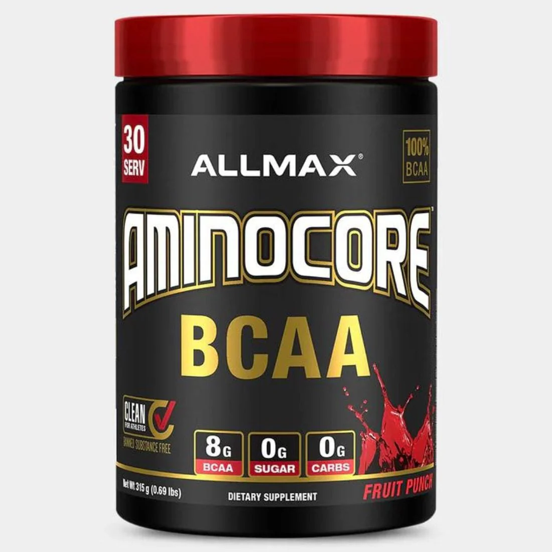 Allmax Aminocore BCAA Powder, Instantized Clear Amino Muscle Support CLEARANCE 50% Off Final Sale - Image 6