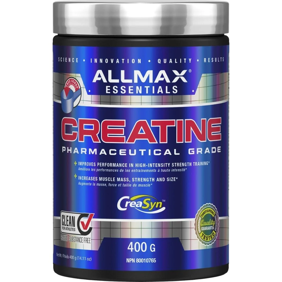 Allmax Creatine Monohydrate Powder, Pharmaceutical Grade 100% Pure Creatine Powder, 200 Mesh Creatine Monohydrate - Image 3