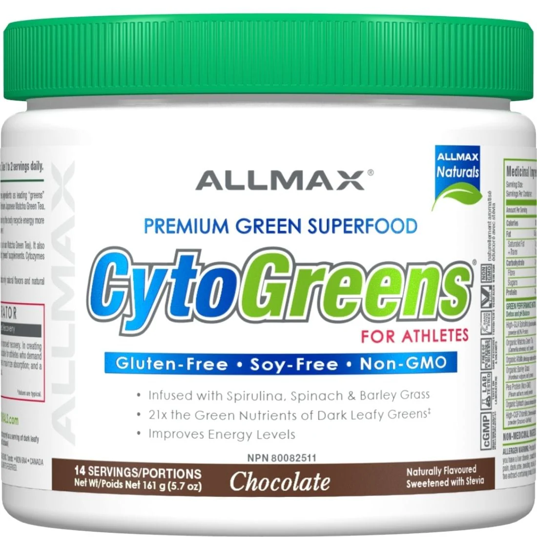 Allmax CytoGreens Greens Powder and Superfood CLEARANCE Final Sale - Image 4