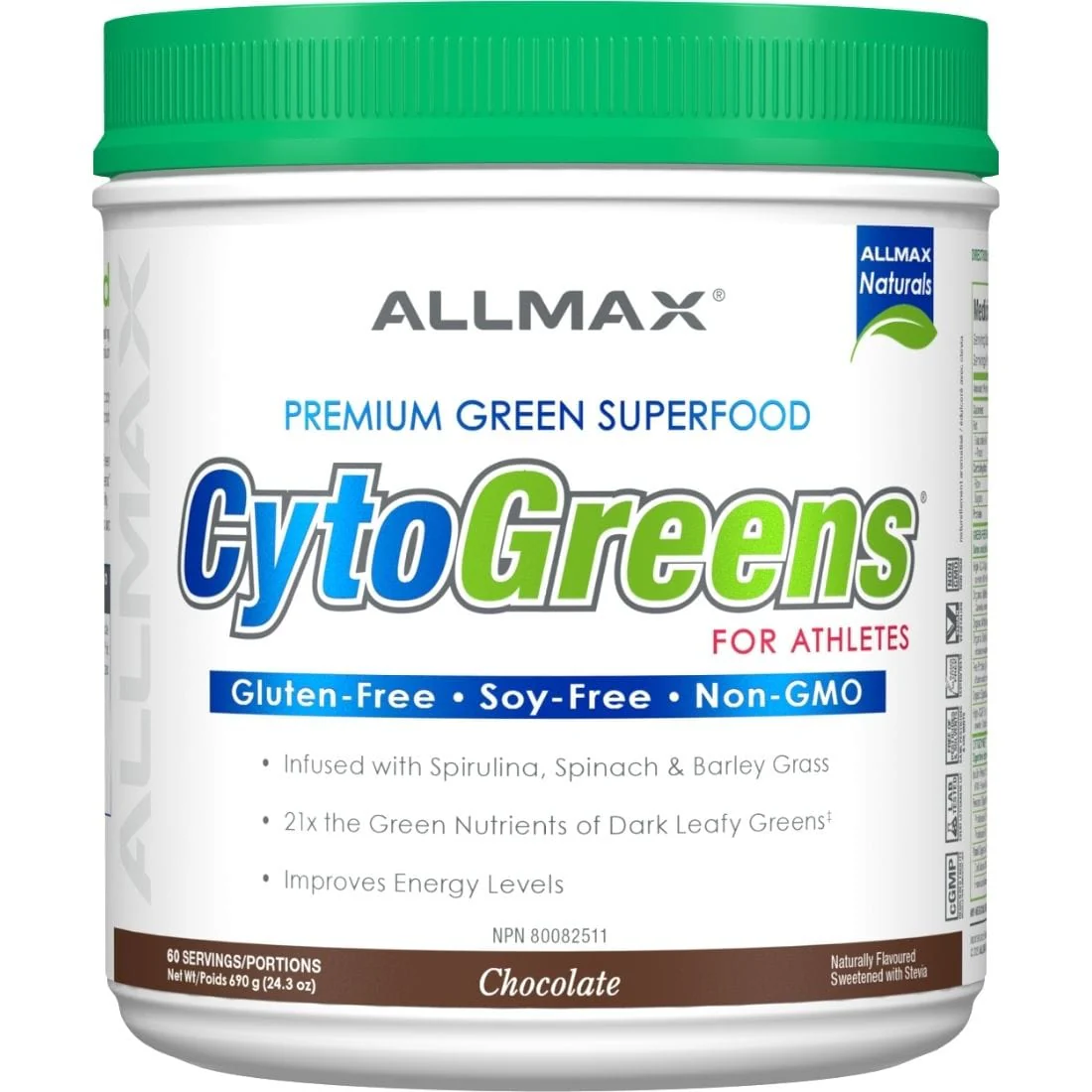 Allmax CytoGreens Greens Powder and Superfood CLEARANCE Final Sale - Image 6