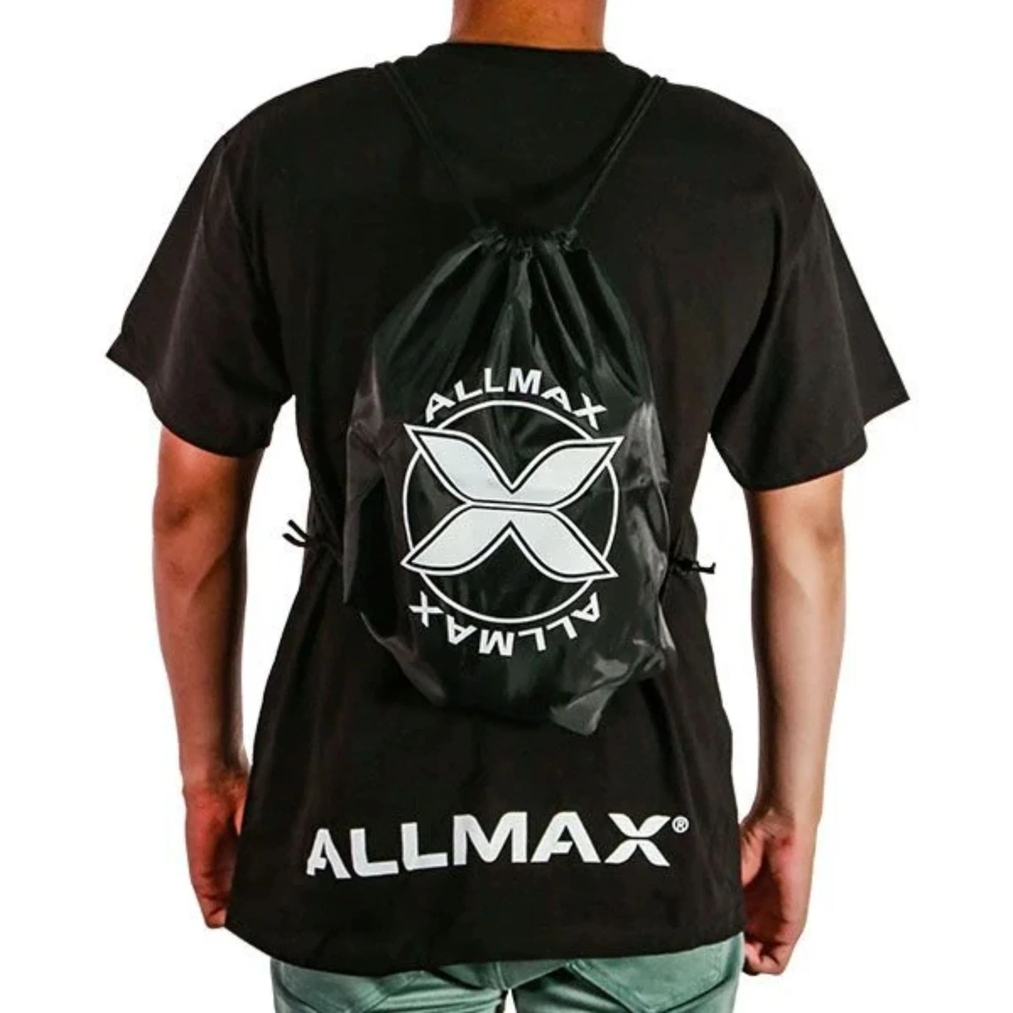 Allmax Drawstring Bag, Black - Image 2