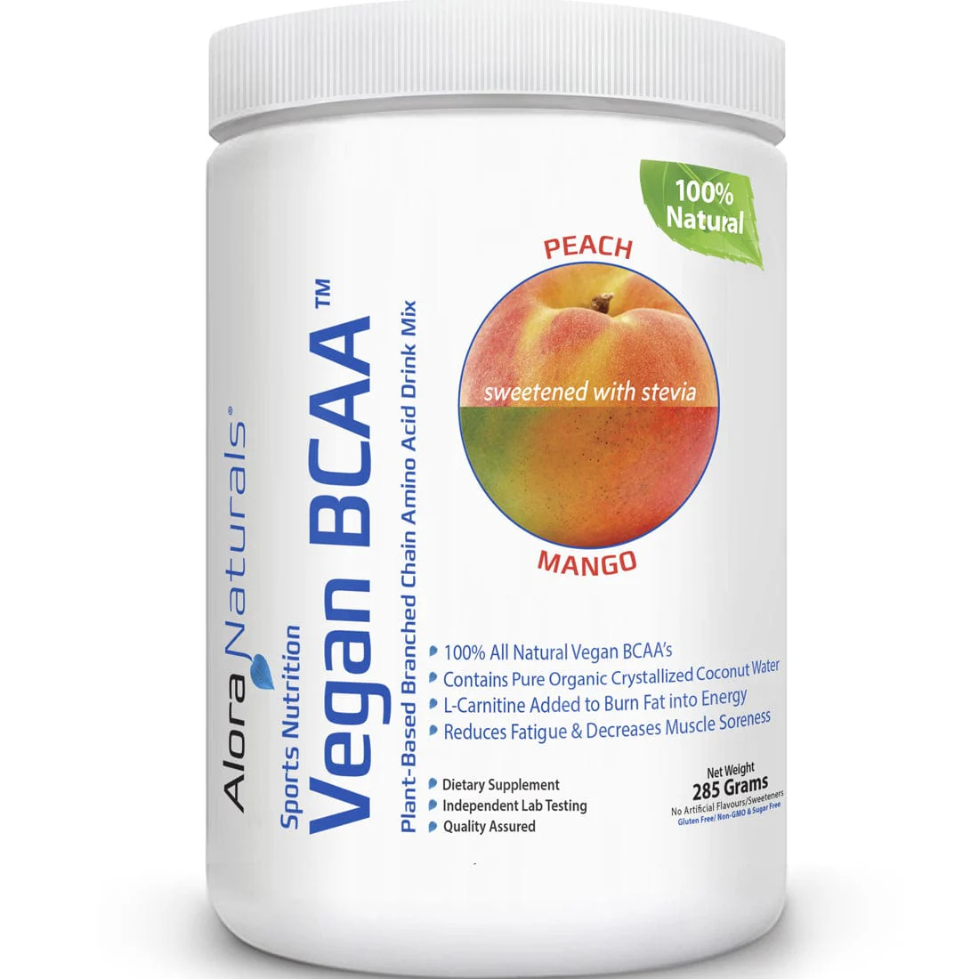 Alora Naturals Vegan BCAA, 285g - Image 3