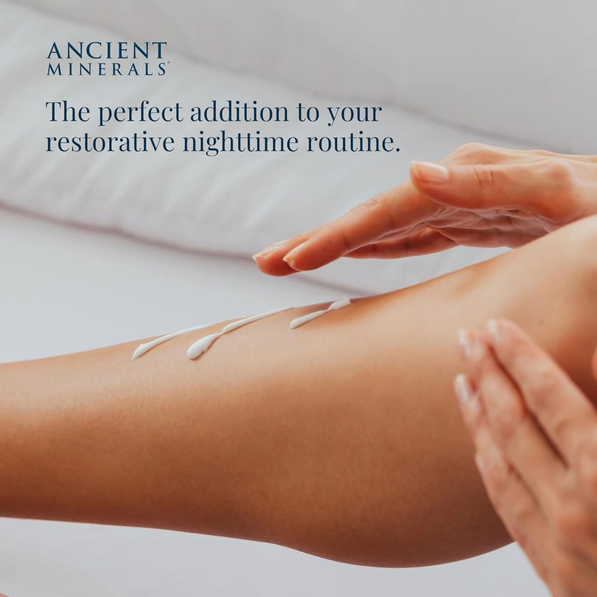 Ancient Minerals Magnesium Chloride Lotion and Melatonin, Supports Relaxation and Promotes Resetful Sleep, 75ml - Image 5