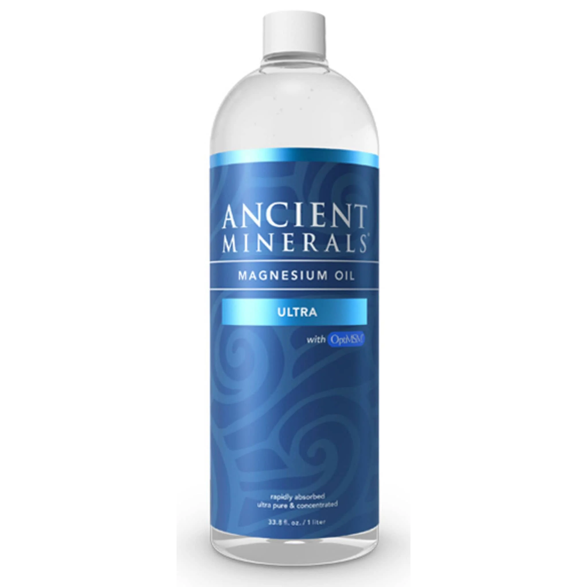Ancient Minerals Magnesium Chloride Oil ULTRA with OptiMSM, Supports Muscle Recovery, Joint and Connective Tissue Health, 118ml-1L - Image 6