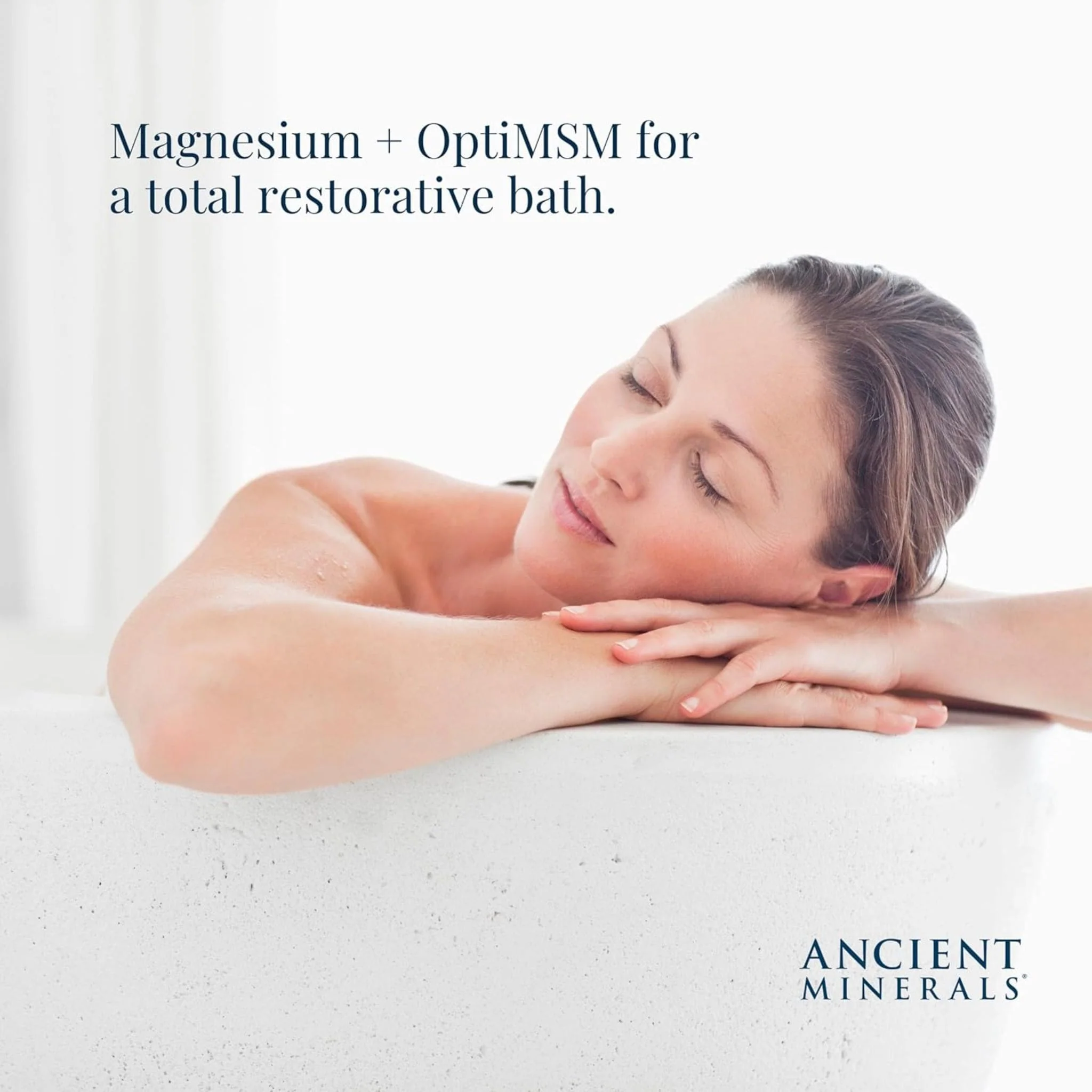 Ancient Minerals Magnesium Salt Bath Flakes ULTRA with OptiMSM, Supports Muscle Recovery, Detoxification and Skin Health, 750g - Image 7