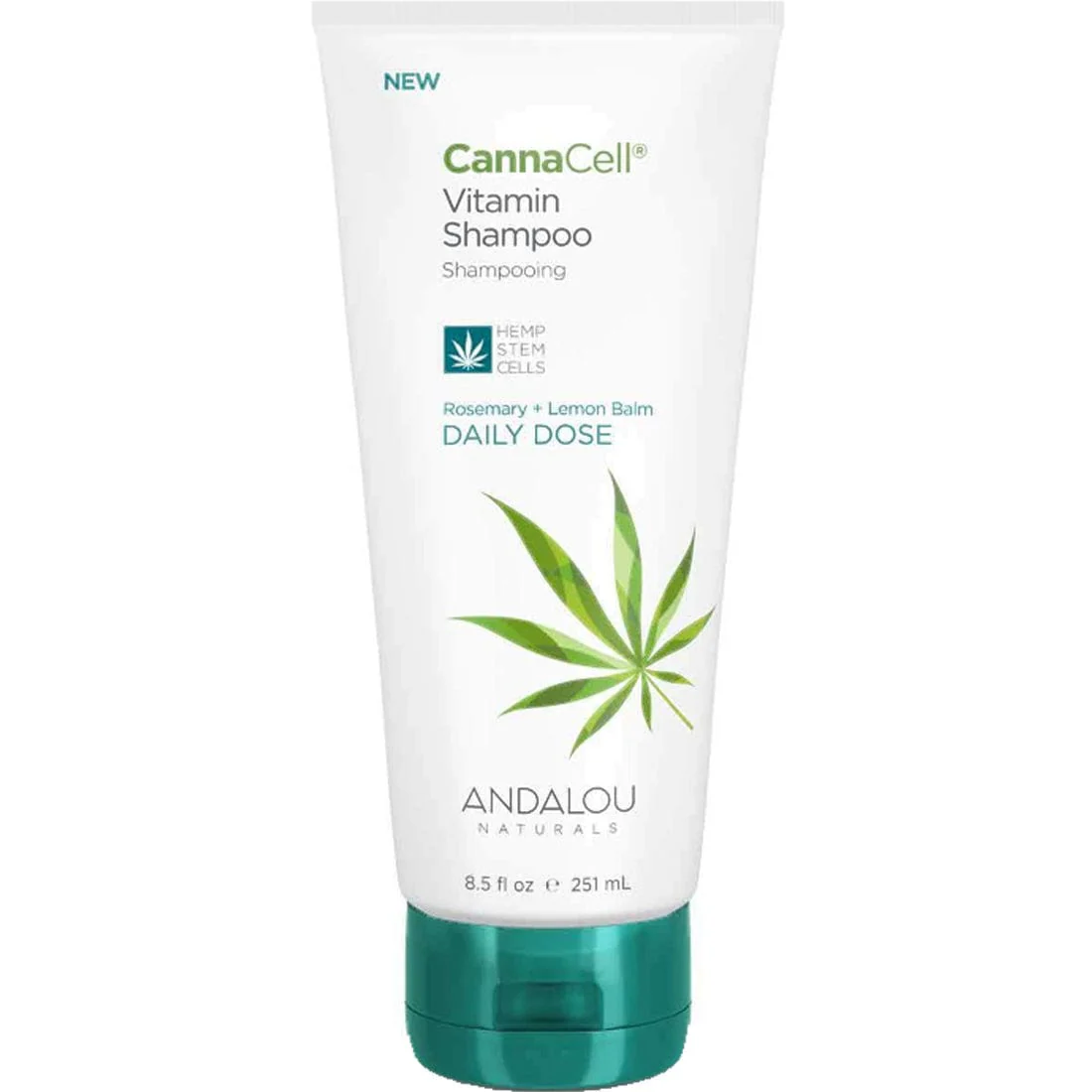 Andalou Naturals CannaCell Shampoo, 251ml - Image 2