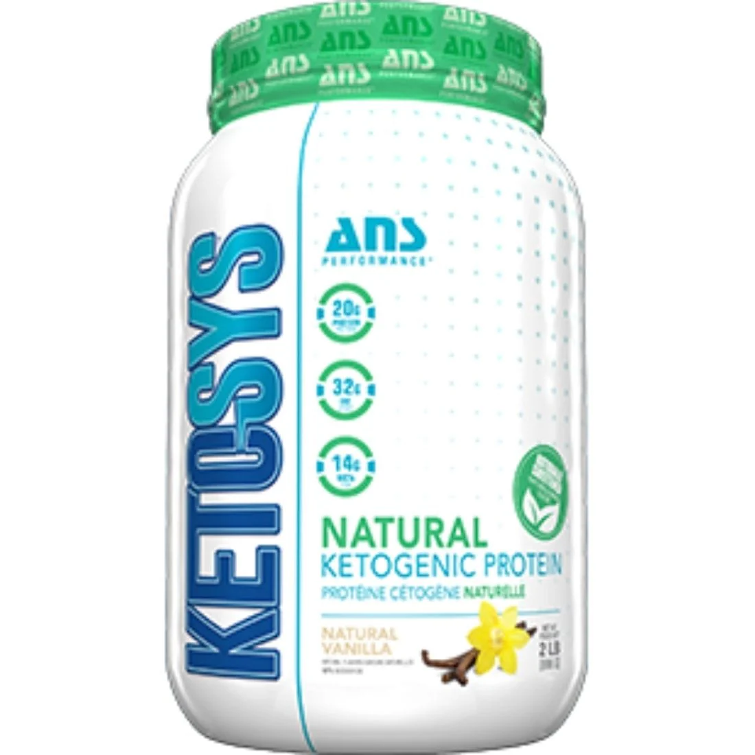 ANS Performance KETOSYS Natural Ketogenic Protein Powder, 2lb - Image 3