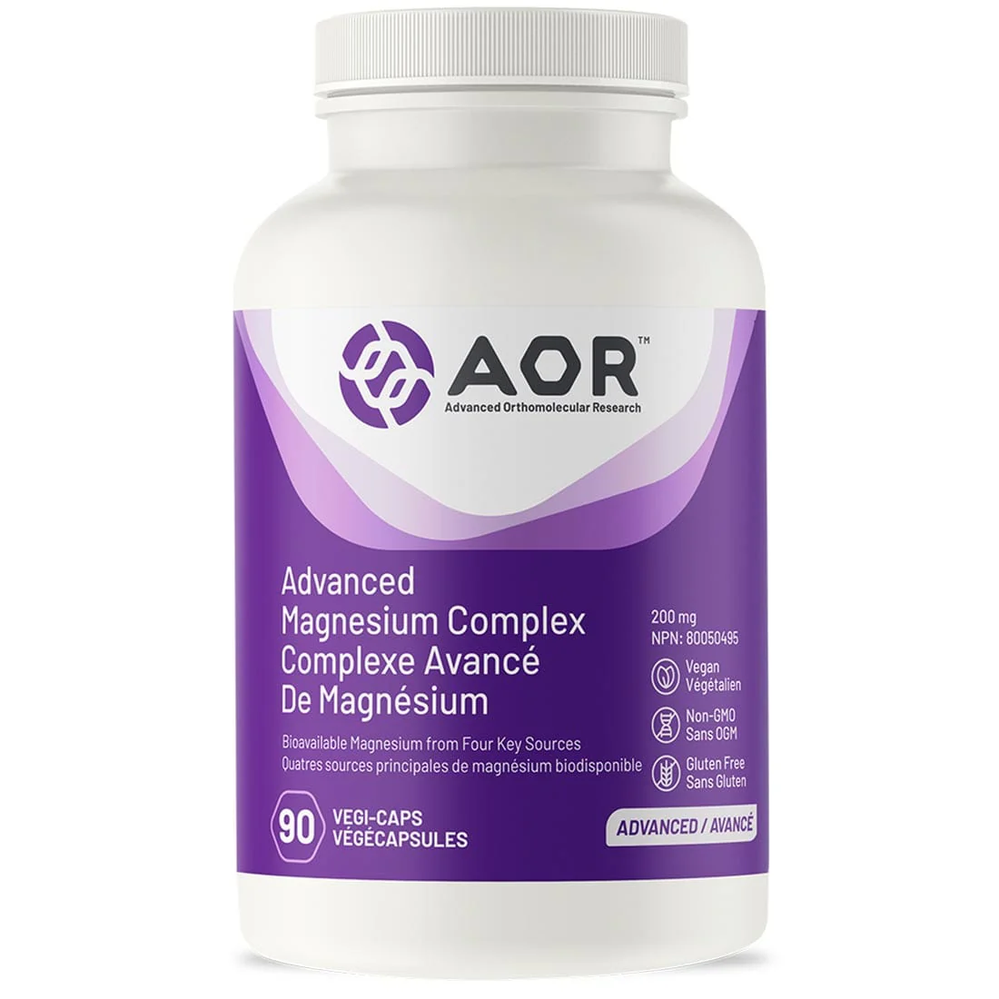 AOR Advanced Magnesium Complex 200mg Capsules