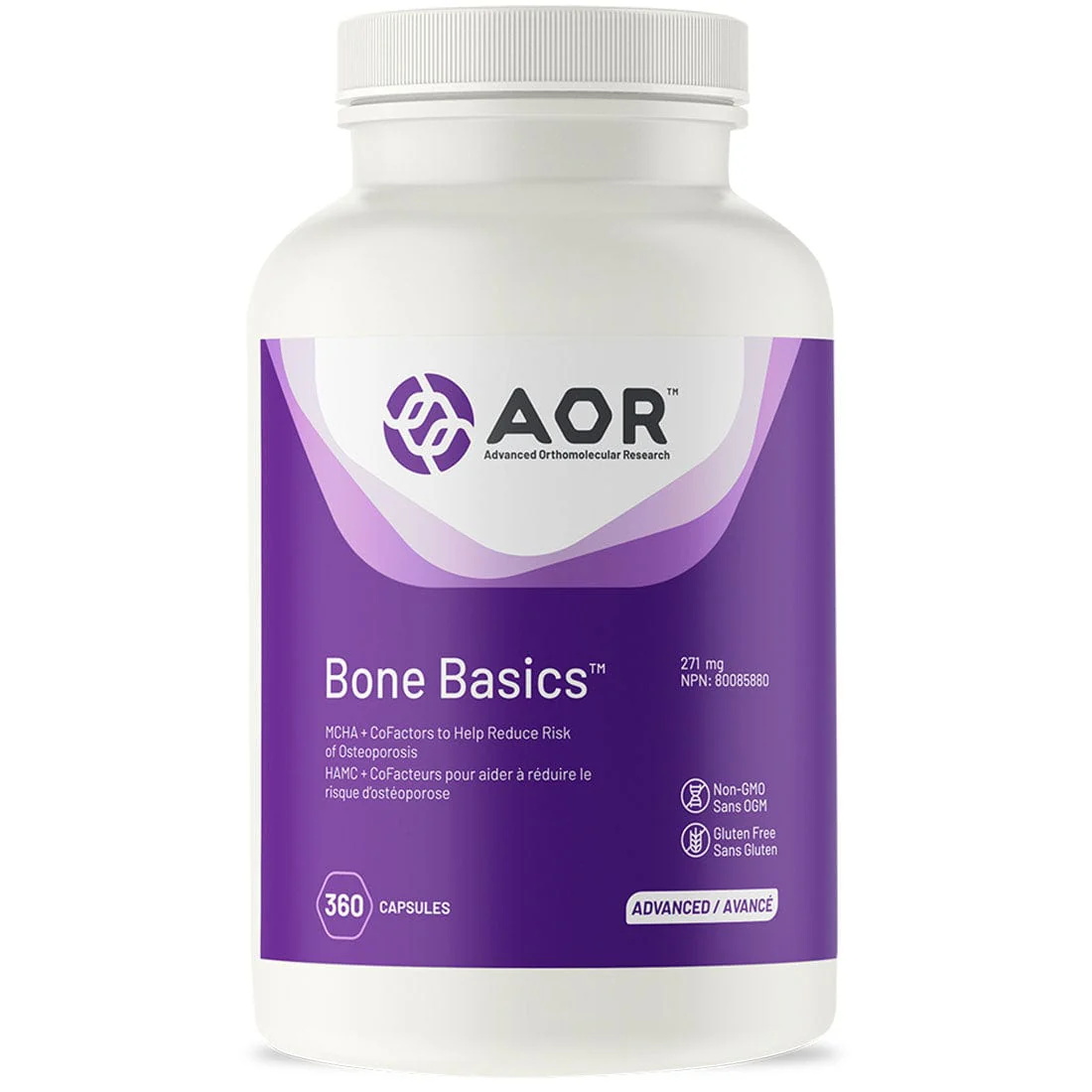 AOR Bone Basics 271mg, Osteoporosis Support Premium Bone Building Formula - Image 4