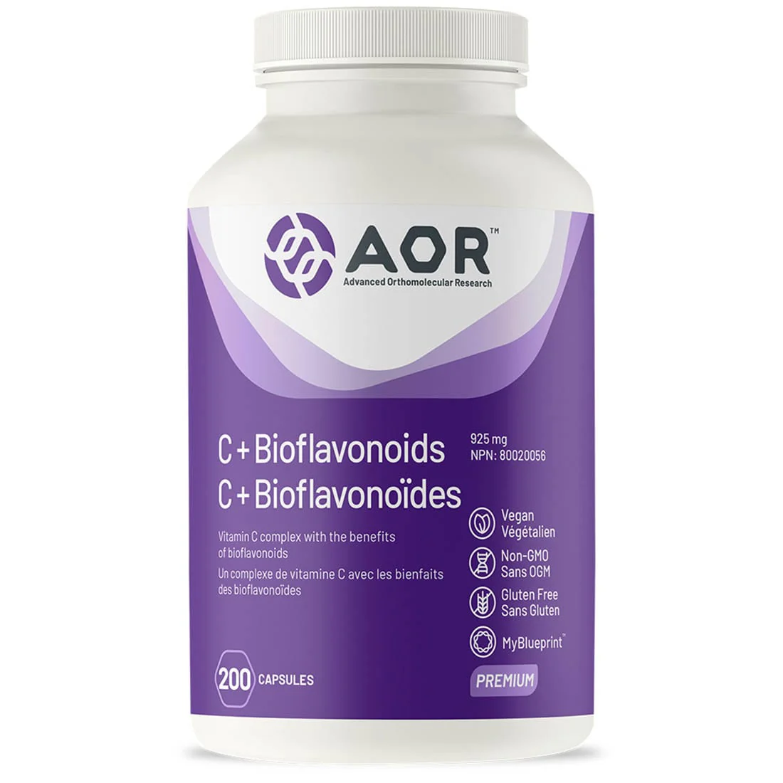 AOR C + Bioflavonoids Vitamin C Complex, 925mg - Image 3