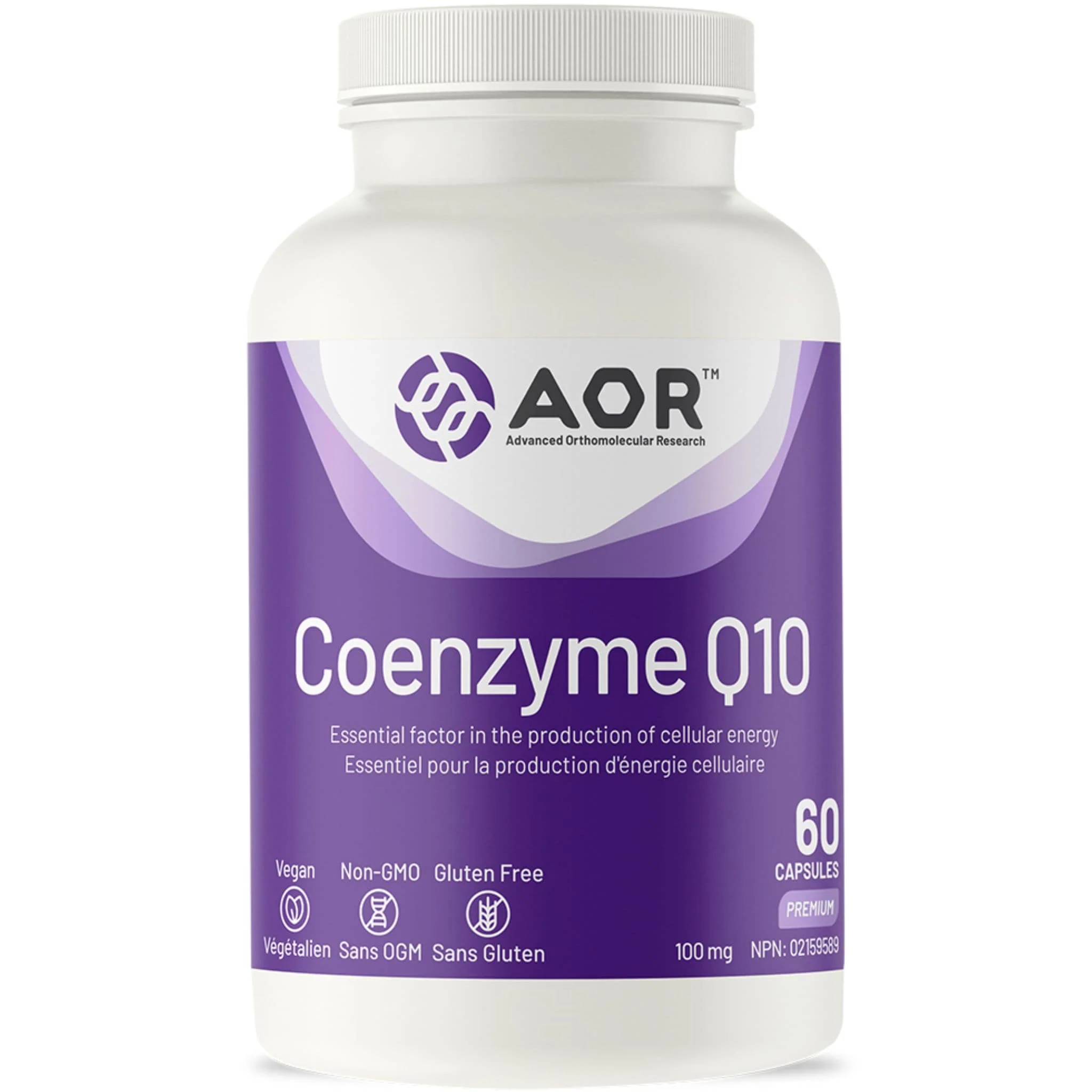 AOR Coenzyme Q10 100mg Capsules