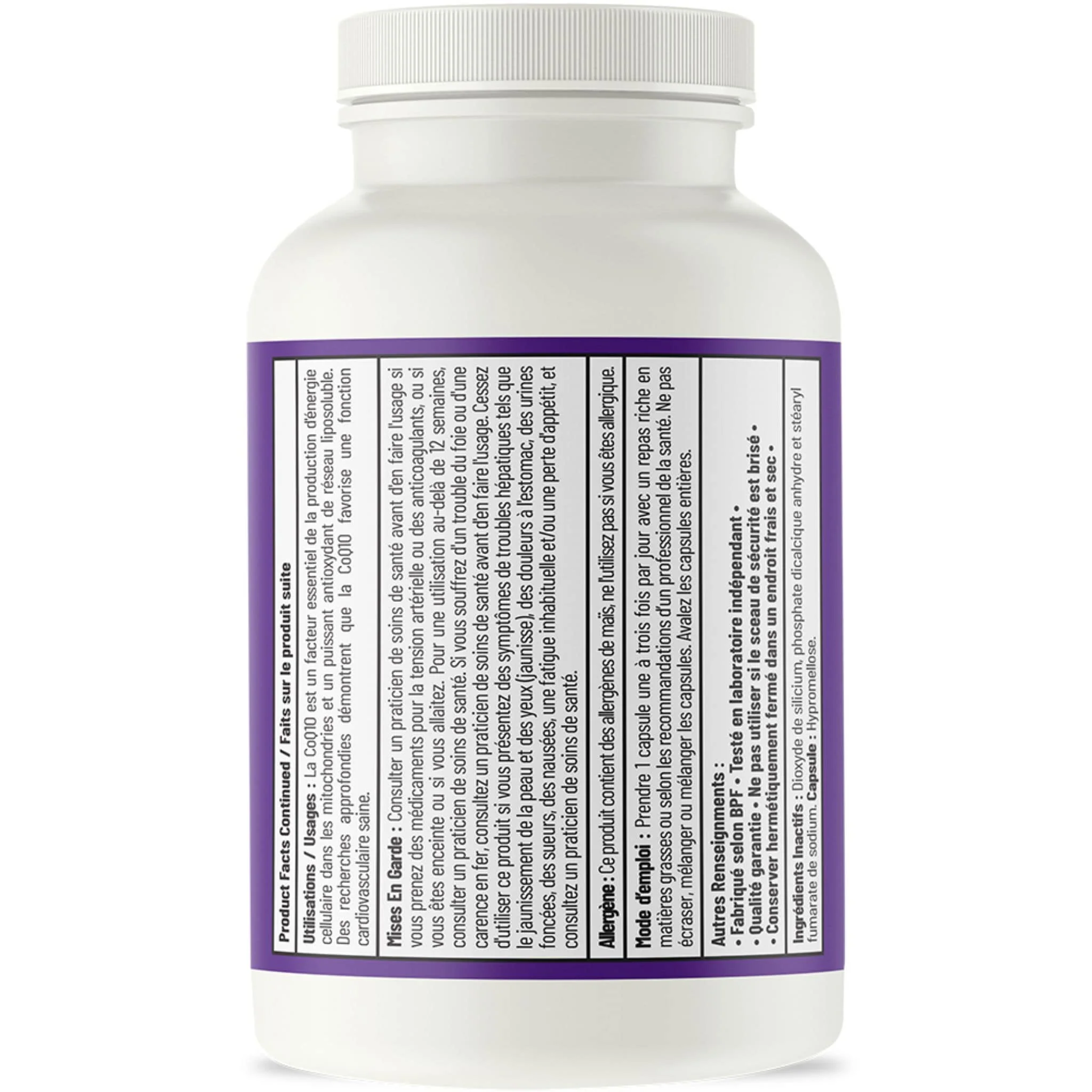 AOR Coenzyme Q10 100mg Capsules - Image 3