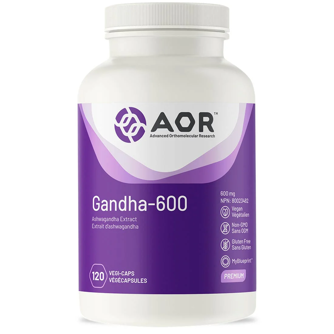 AOR Gandha 600, Ashwagandha 600mg - Image 2