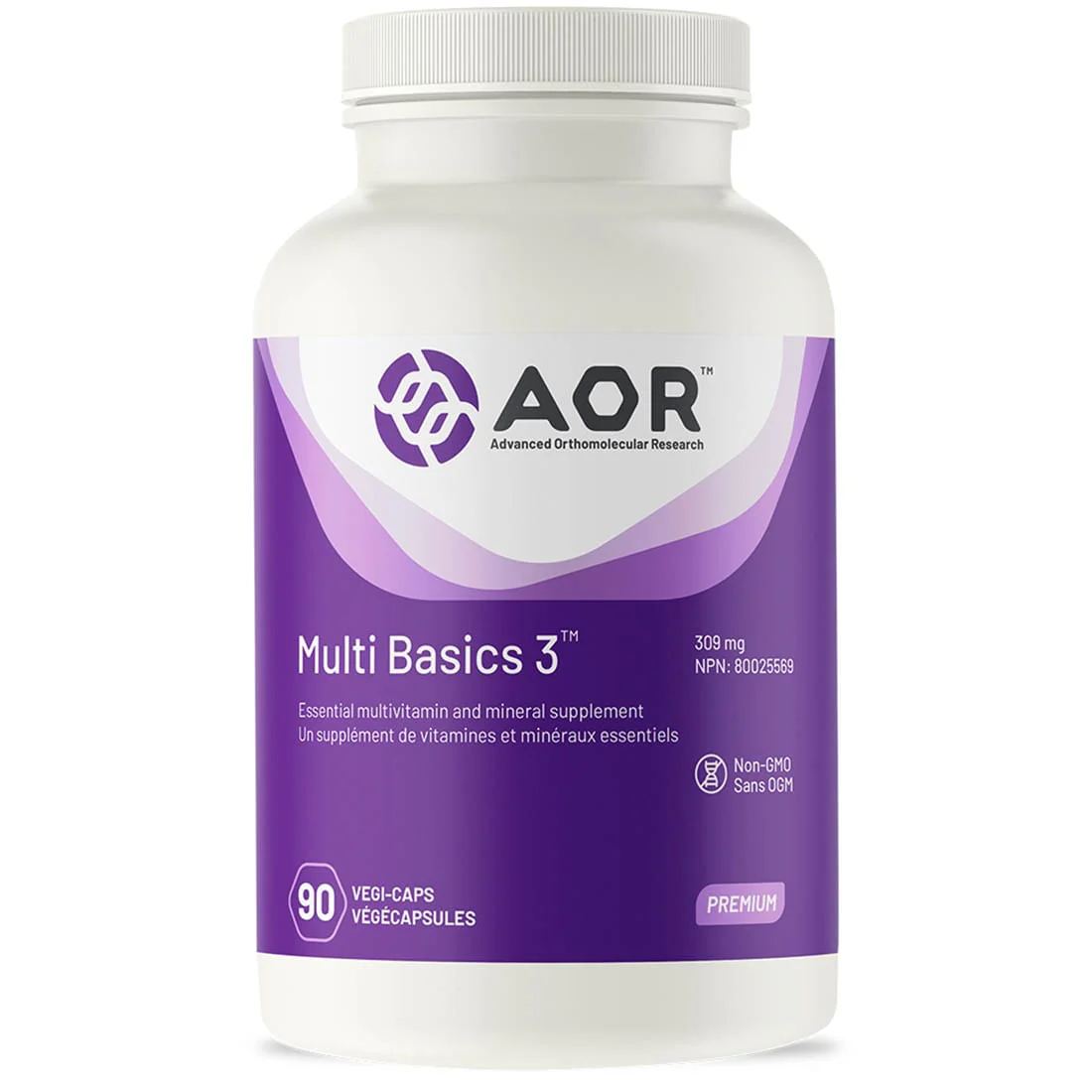 AOR Multi Basics 3 Multivitamin, Essential Nutrients in Superior Forms - Image 2