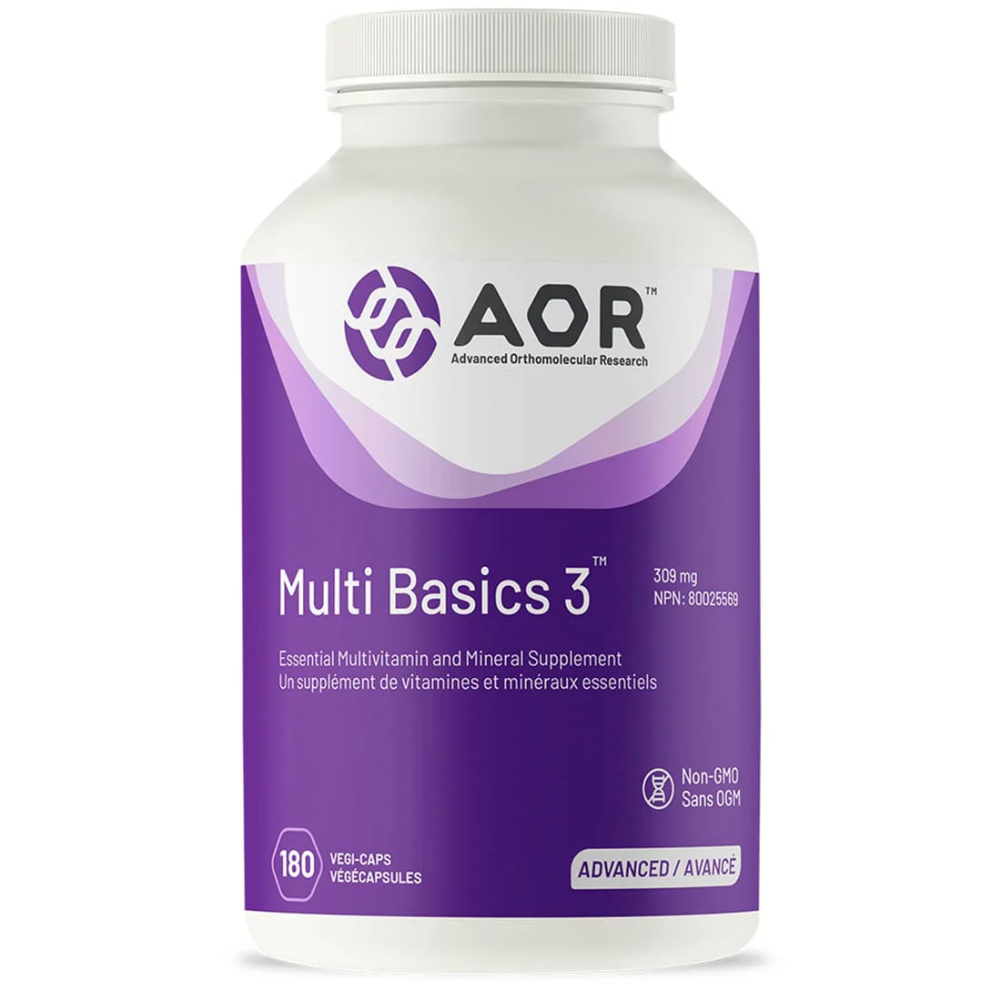 AOR Multi Basics 3 Multivitamin, Essential Nutrients in Superior Forms - Image 3