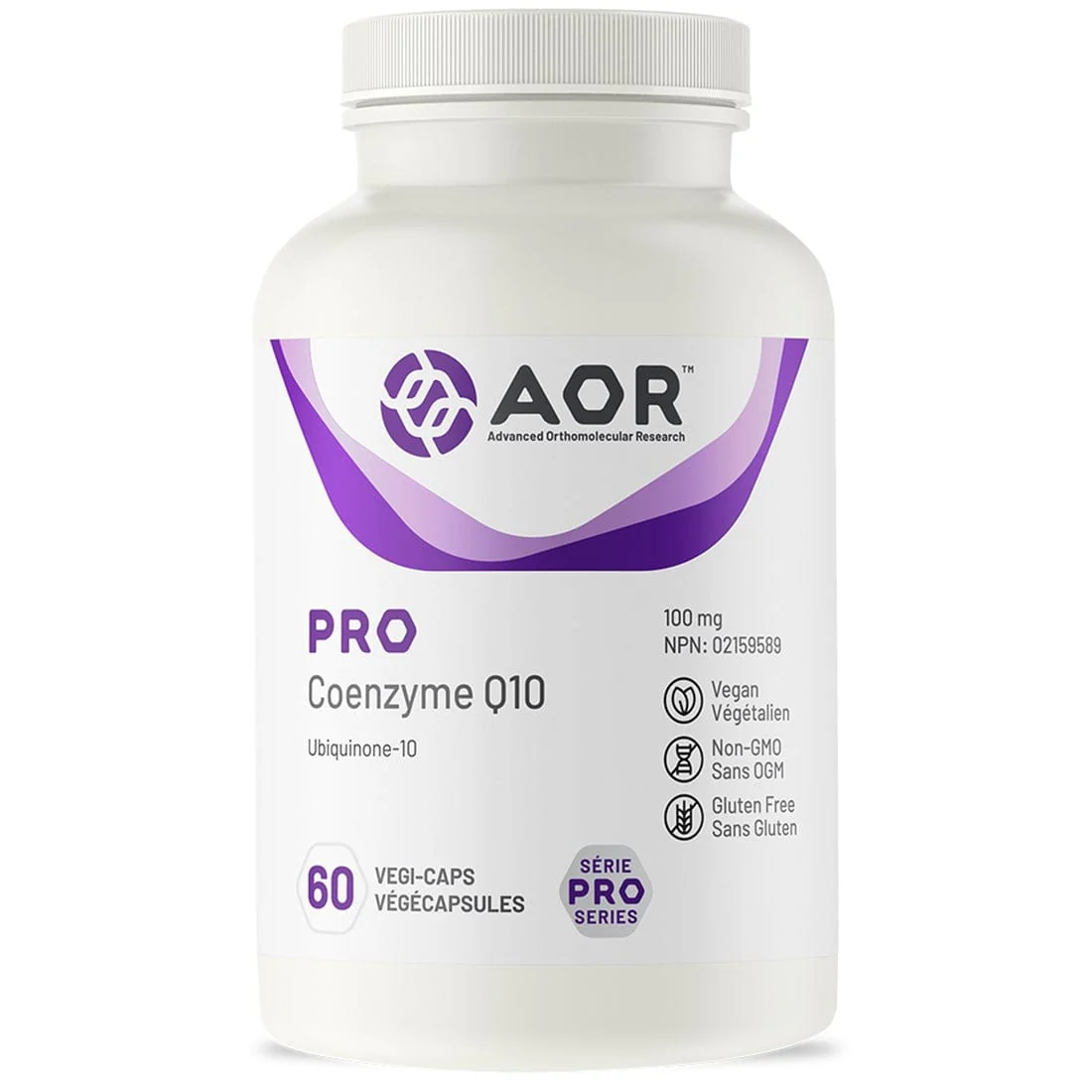 AOR Pro CoEnzyme Q10 100mg, 60 Capsules