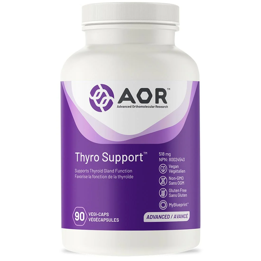AOR Thyro Support, 518mg - Image 2