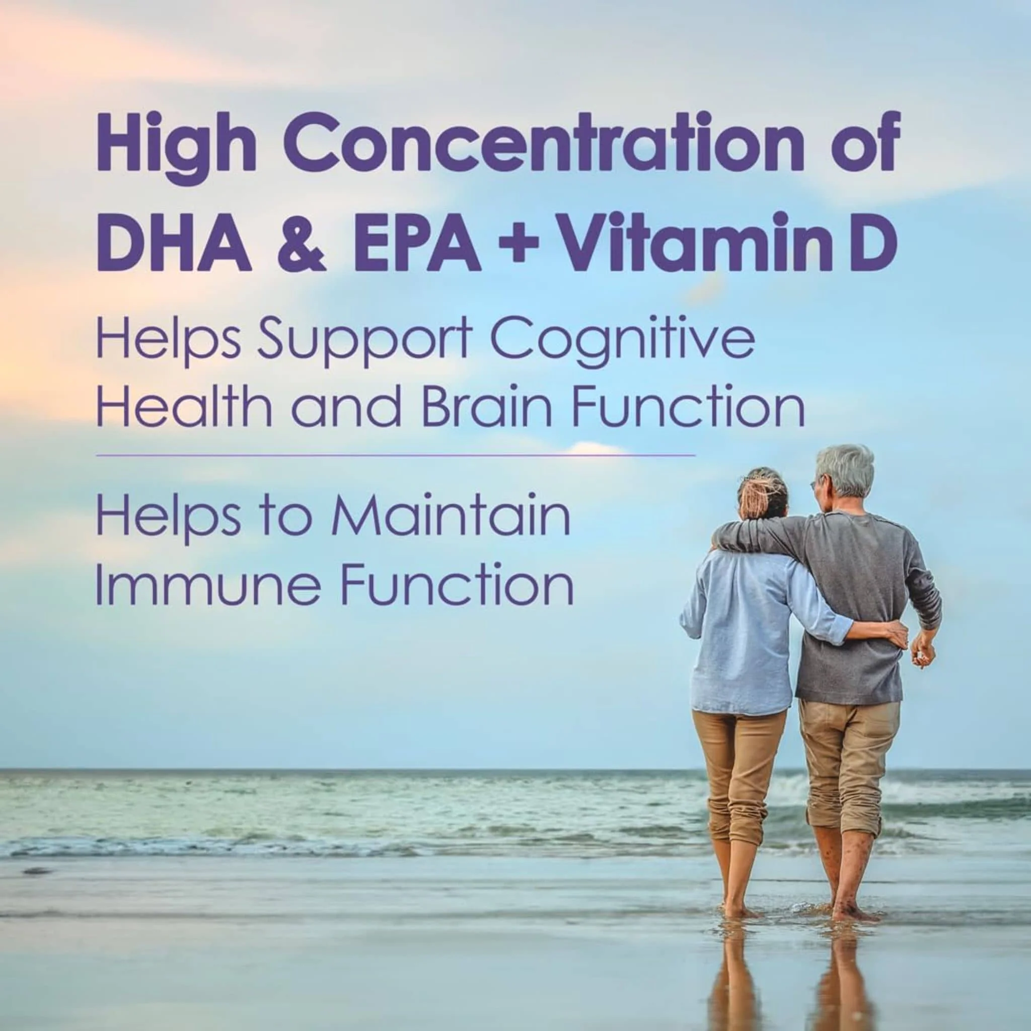 AquaOmega High DHA Omega 3 Fish Oil, 5X Extra Strength Liquid Fish Oil - Image 29