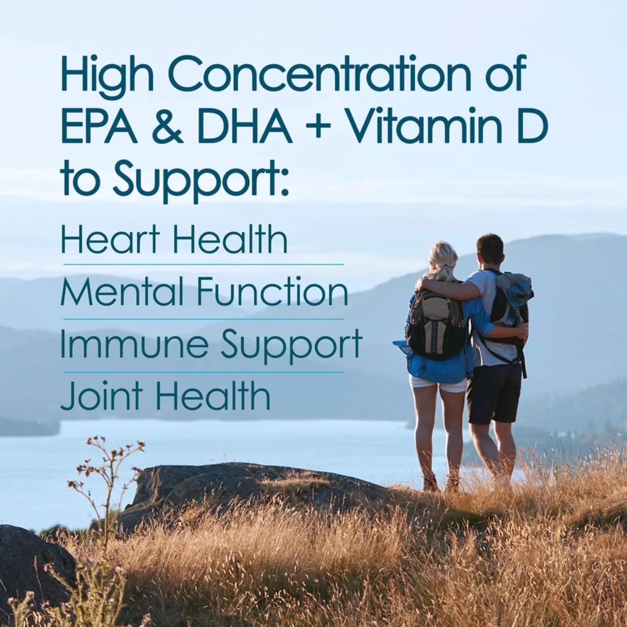 AquaOmega High EPA Omega 3 Fish Oil, 5X Extra Strength Fish Oil Softgels - Image 5