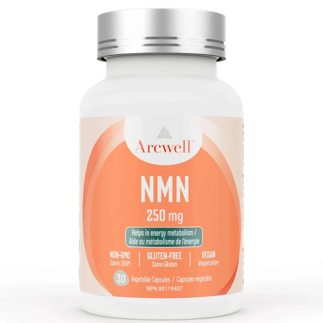 Arcwell NMN (Nicotinamide Mononucleotide) 250mg , NAD+ Supplement - Image 3