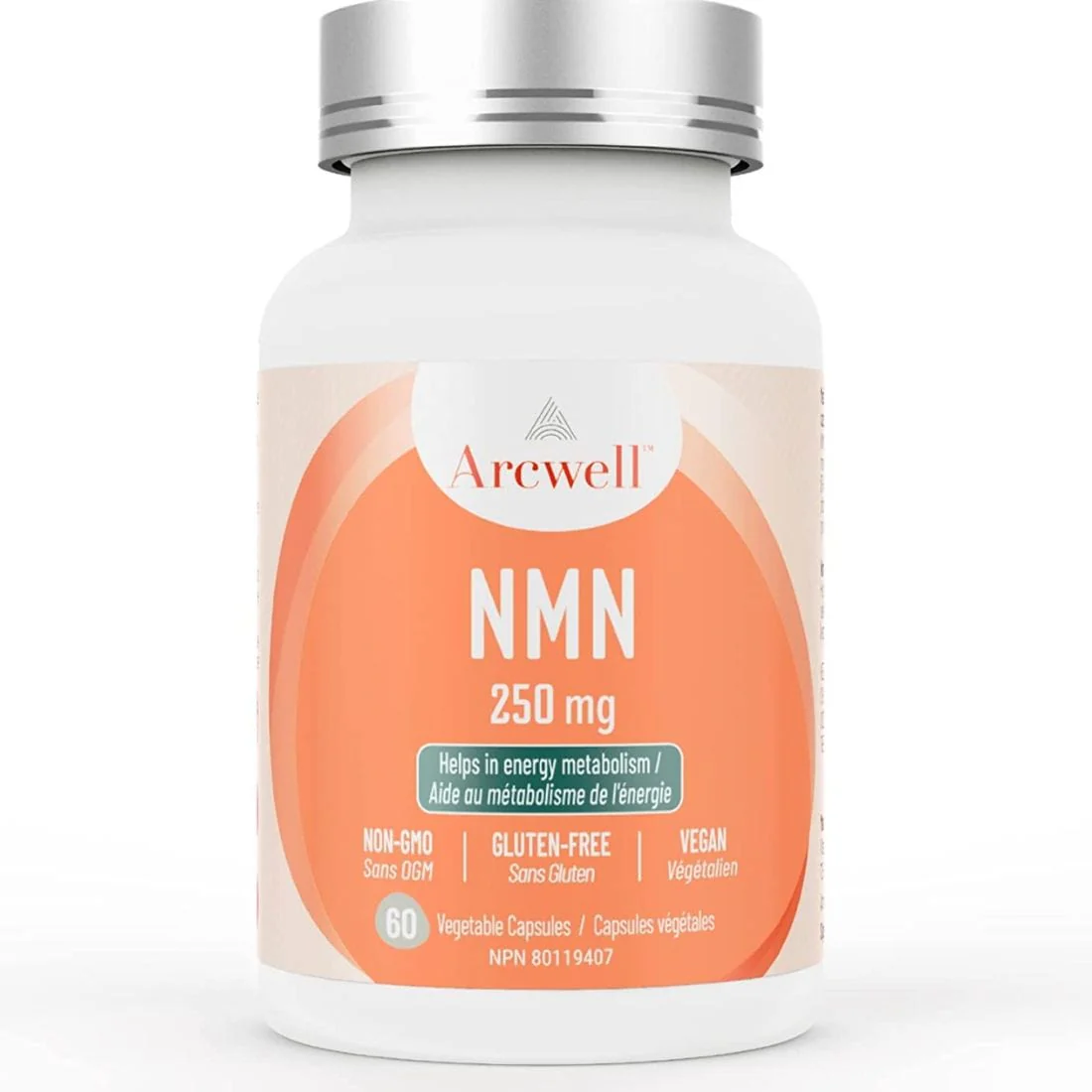 Arcwell NMN (Nicotinamide Mononucleotide) 250mg , NAD+ Supplement - Image 4