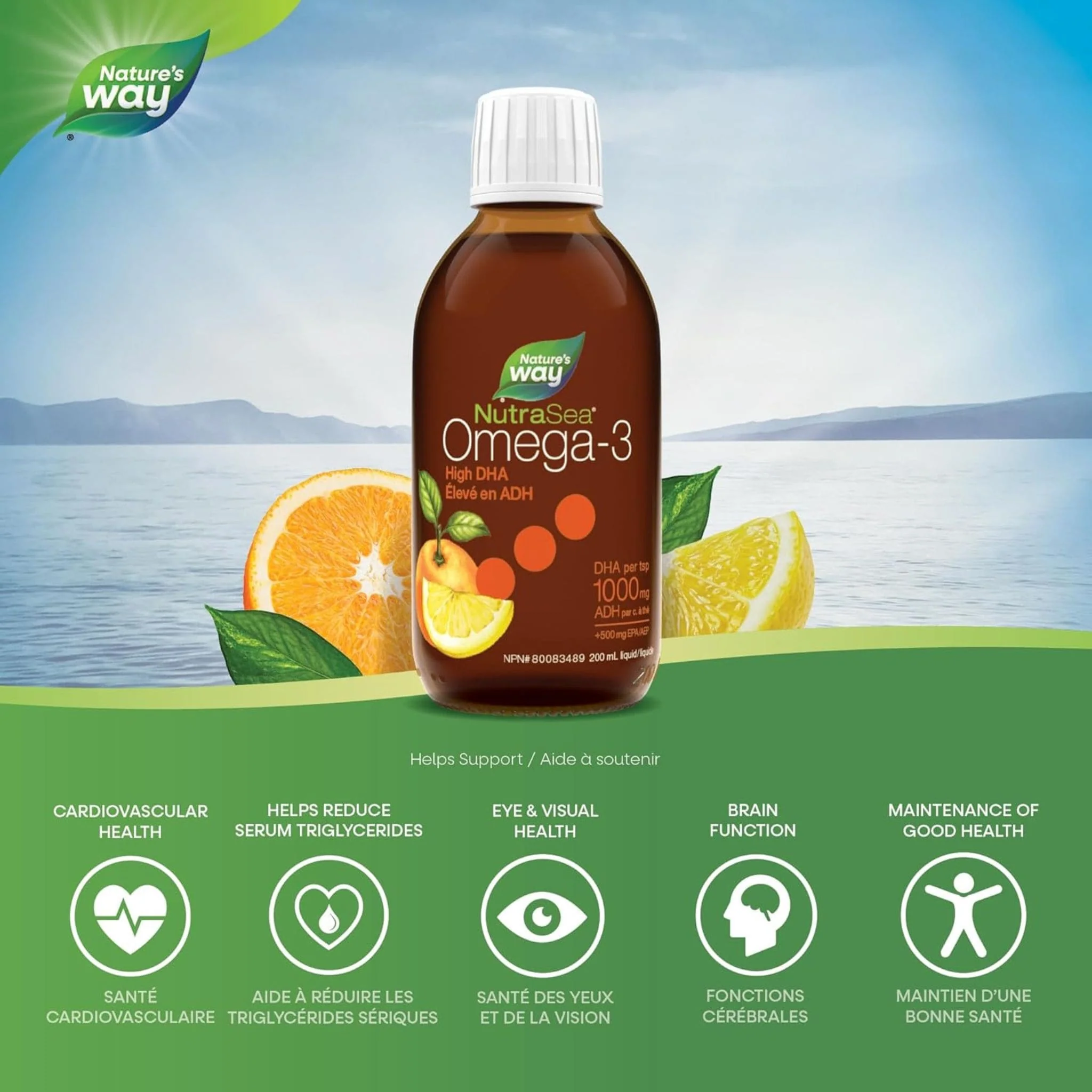 NutraSea DHA Omega-3 High DHA Liquid - Image 4