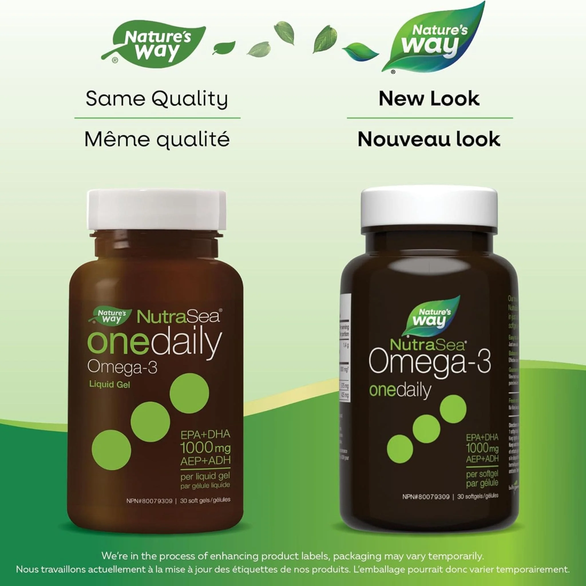NutraSea One Daily Omega-3, 30 Softgels - Image 6