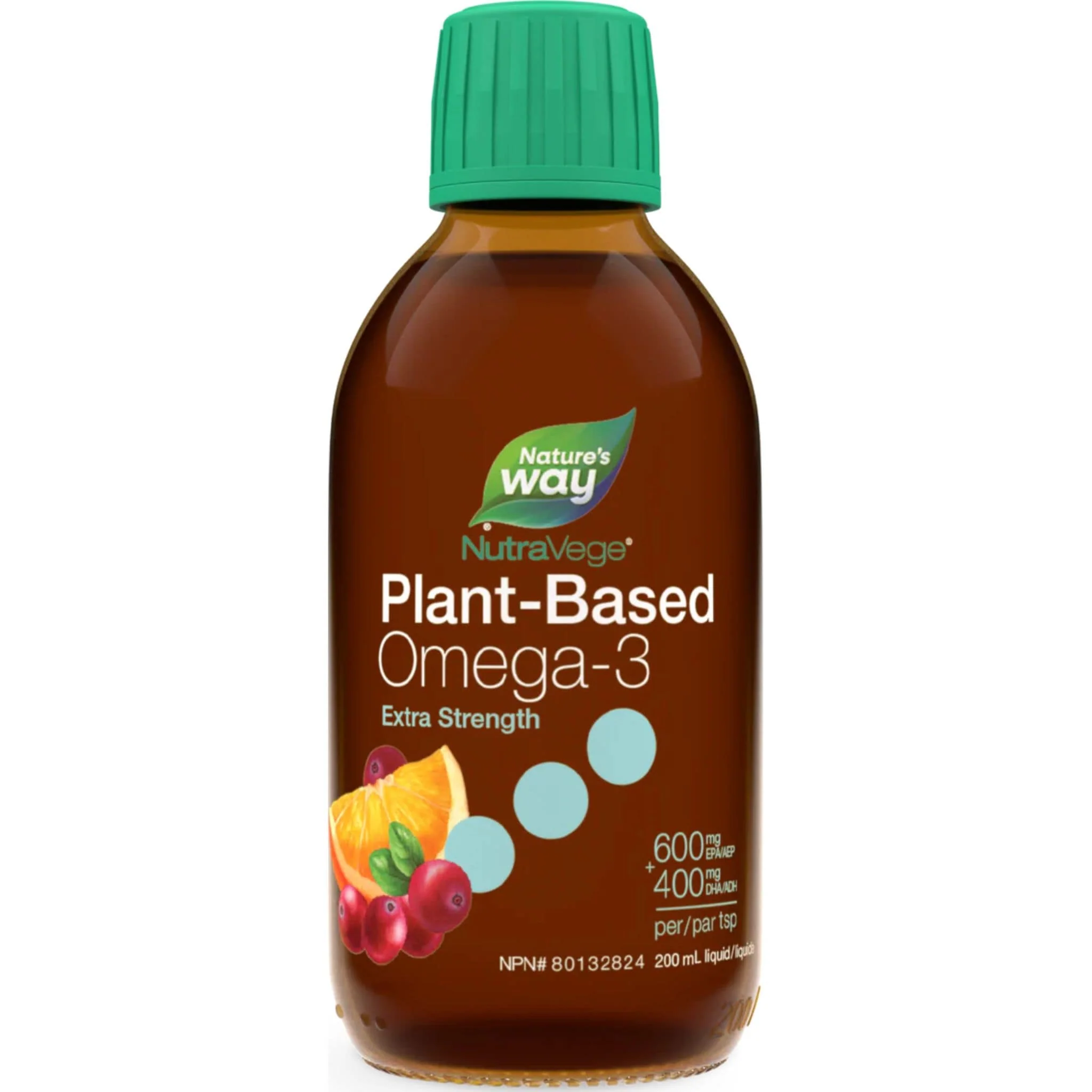 NutraSea NutraVege 2X Omega-3 (Plant Based) Extra Strength - Image 2