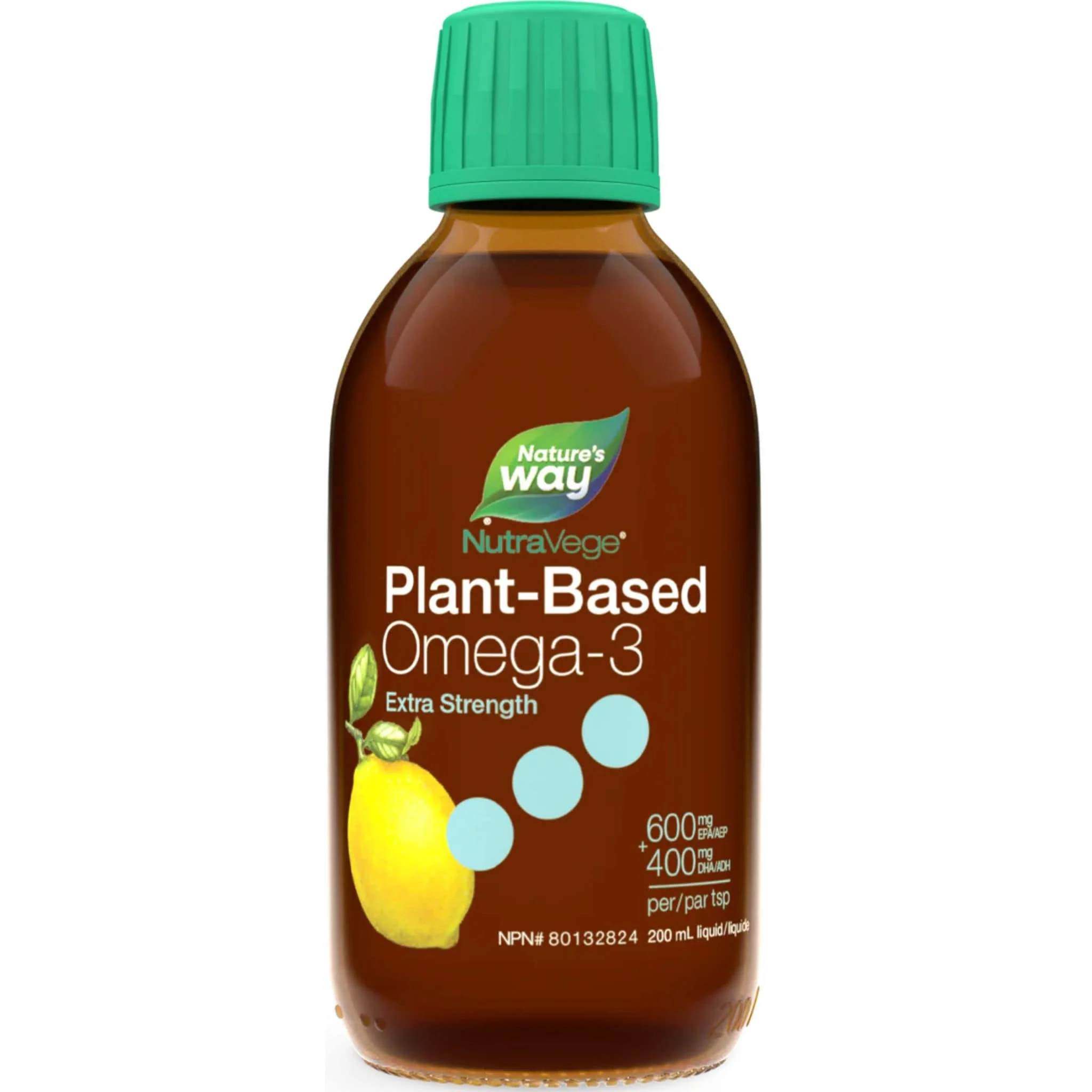 NutraSea NutraVege 2X Omega-3 (Plant Based) Extra Strength - Image 3